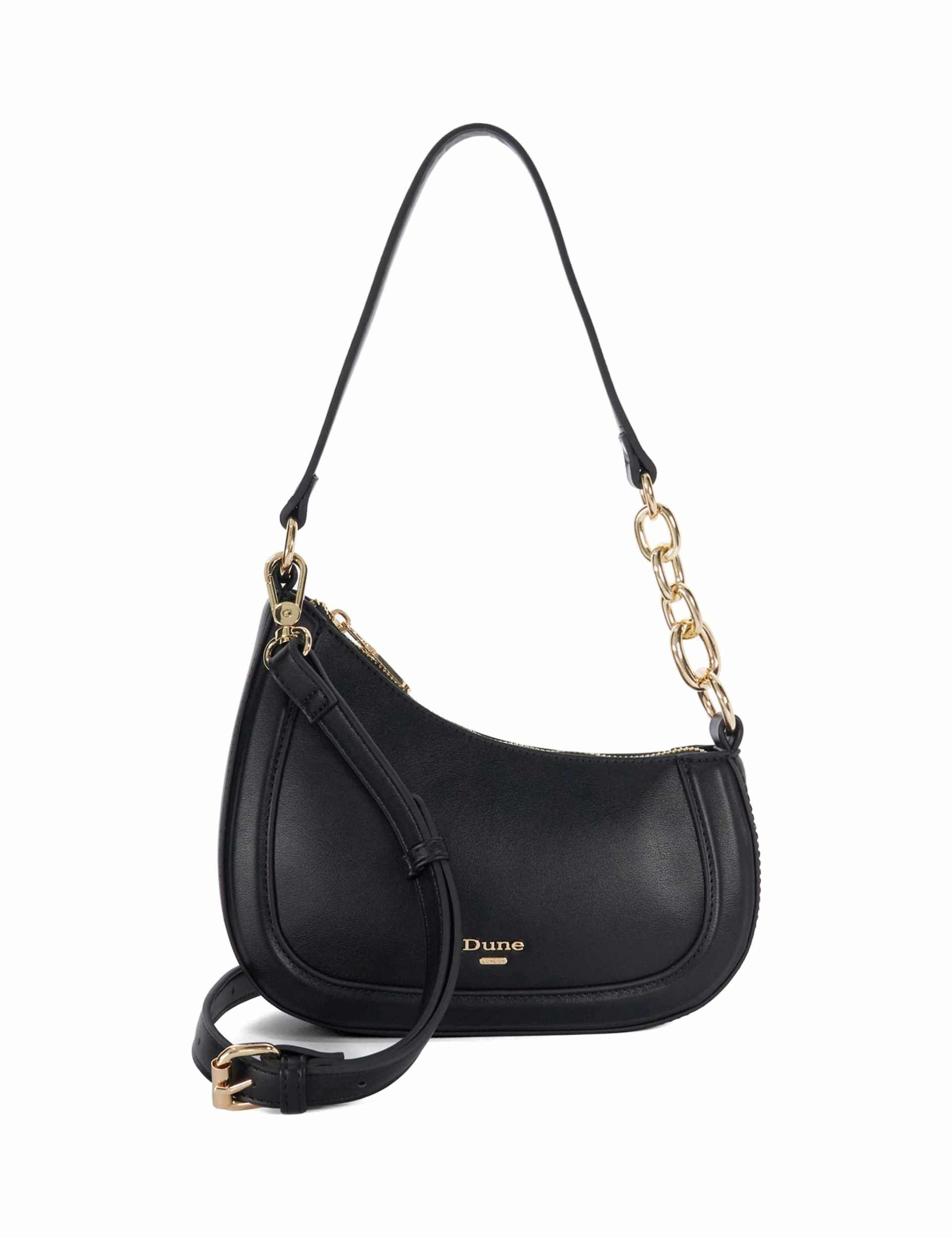 Leather Chain Strap Shoulder Bag | Dune London | M&S
