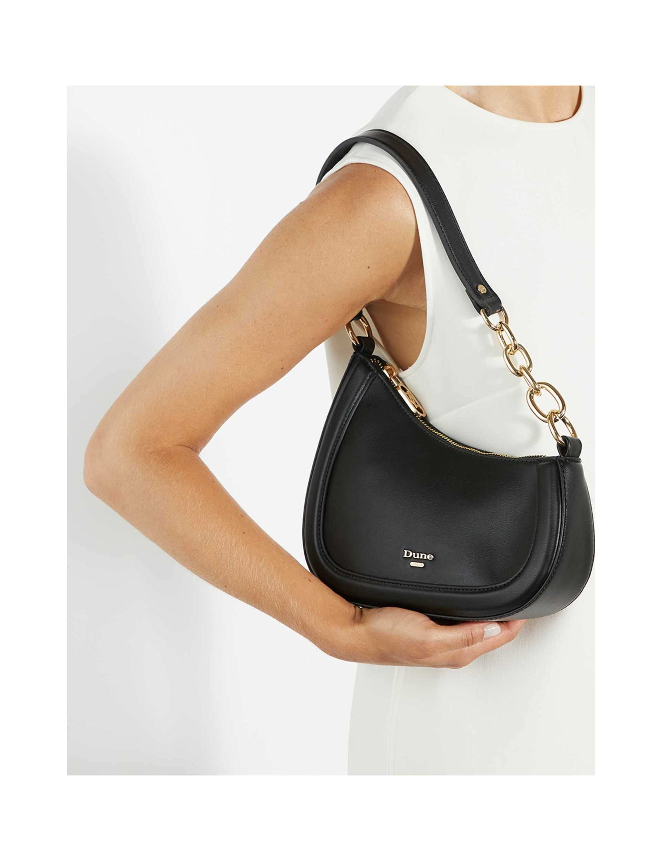 Leather Chain Strap Shoulder Bag 4 of 6