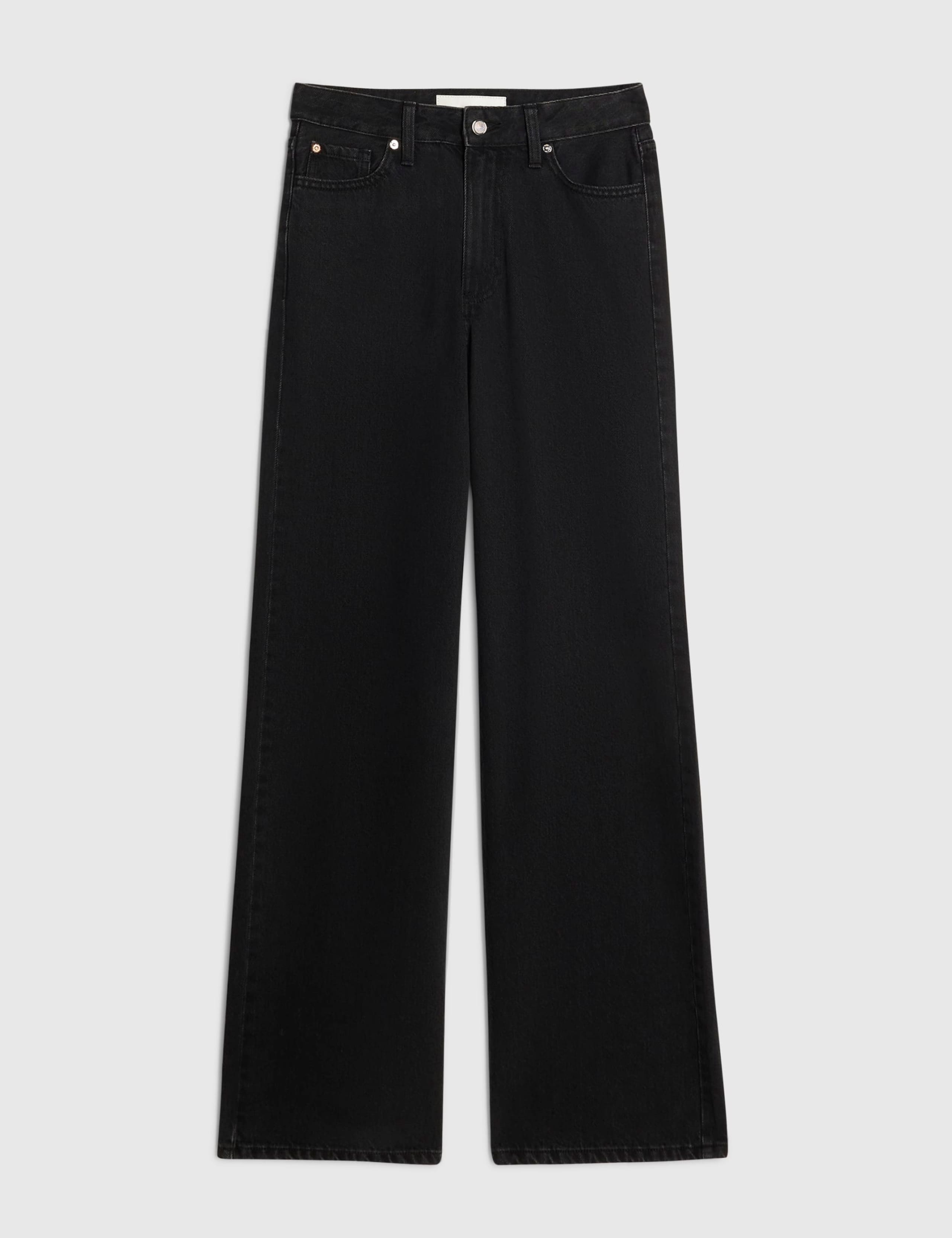 High Waisted Straight Leg Jeans 2 of 4