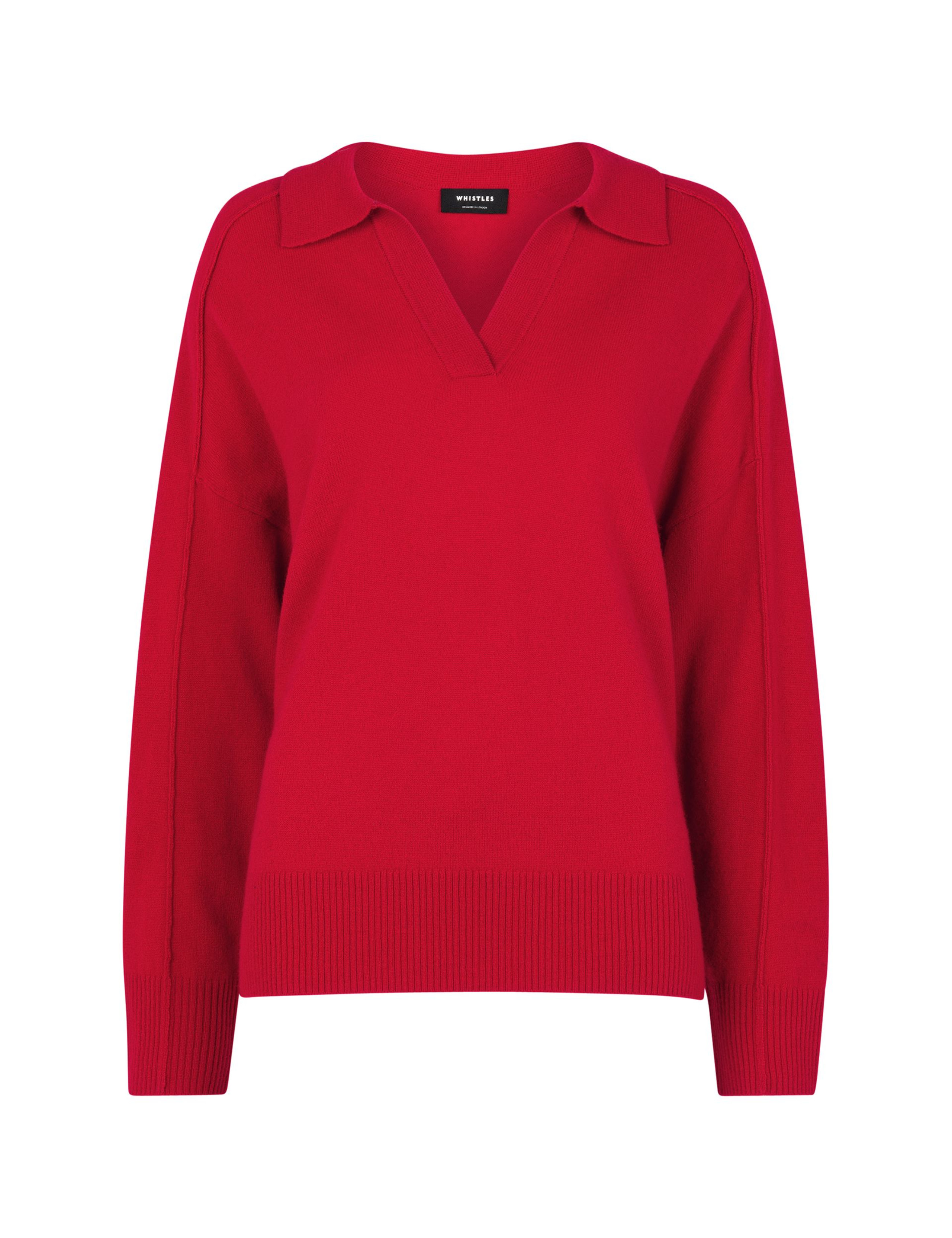 Pure Wool Collared Jumper 2 of 4