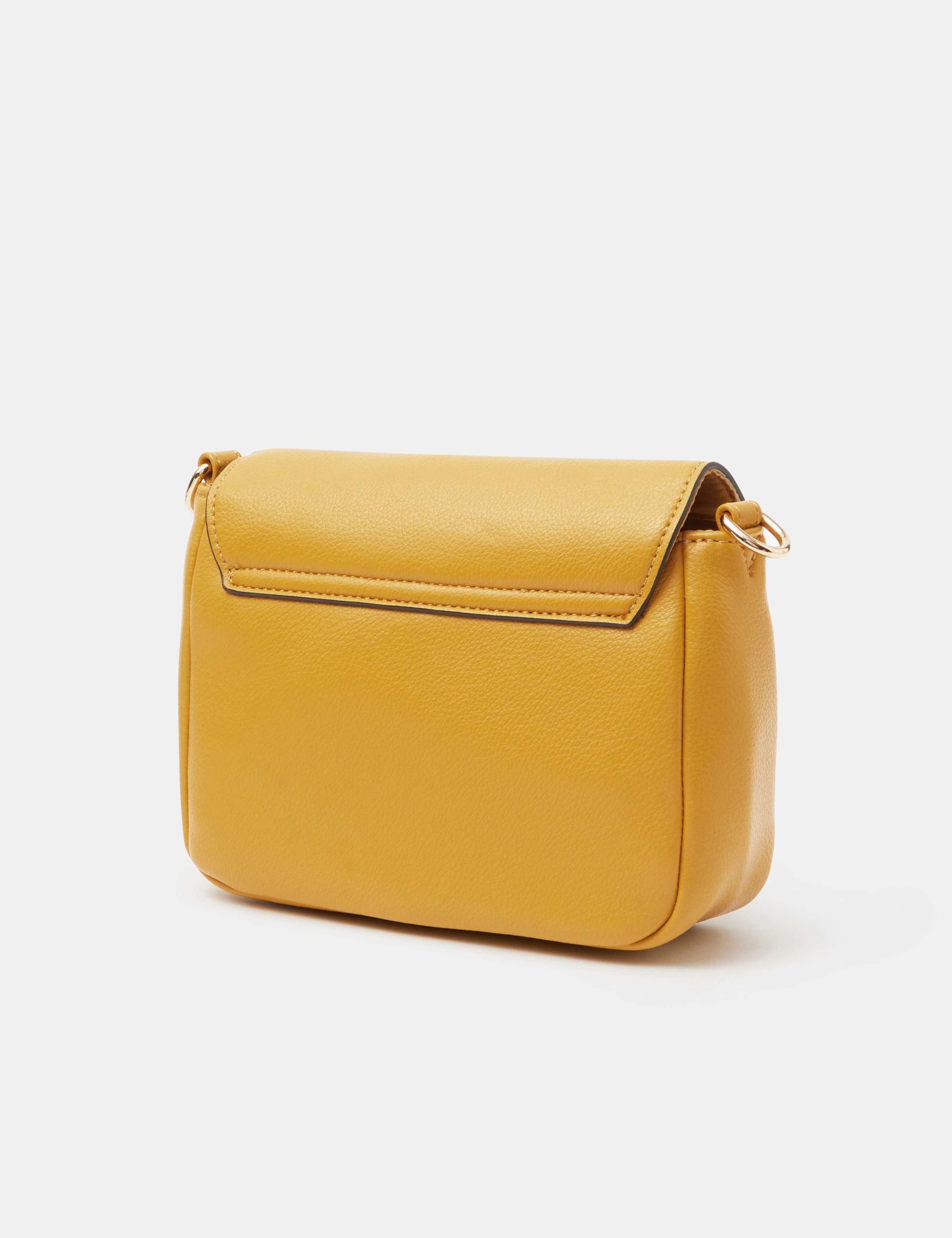 Faux Leather Cross Body Bag 2 of 5