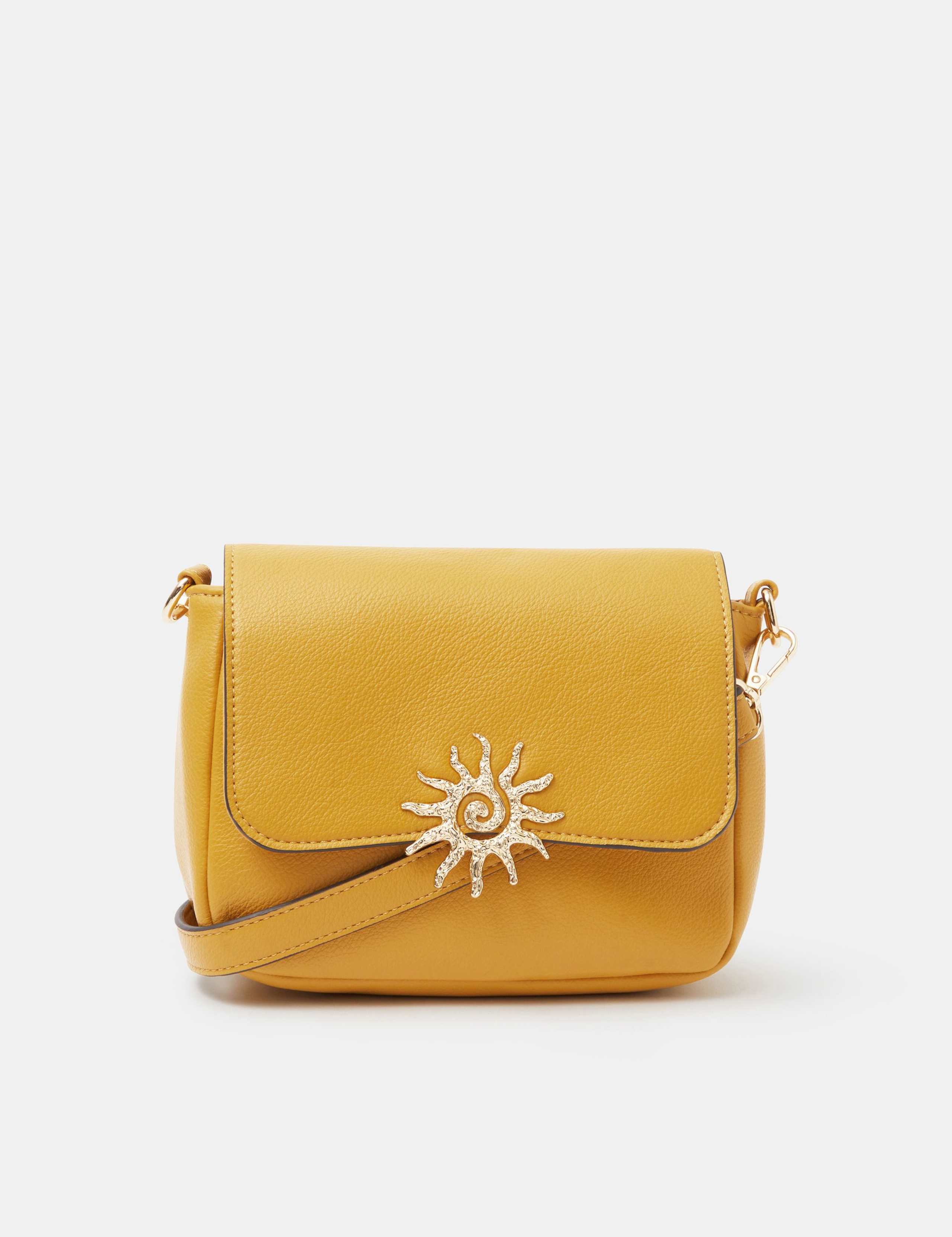 Faux Leather Cross Body Bag 3 of 5