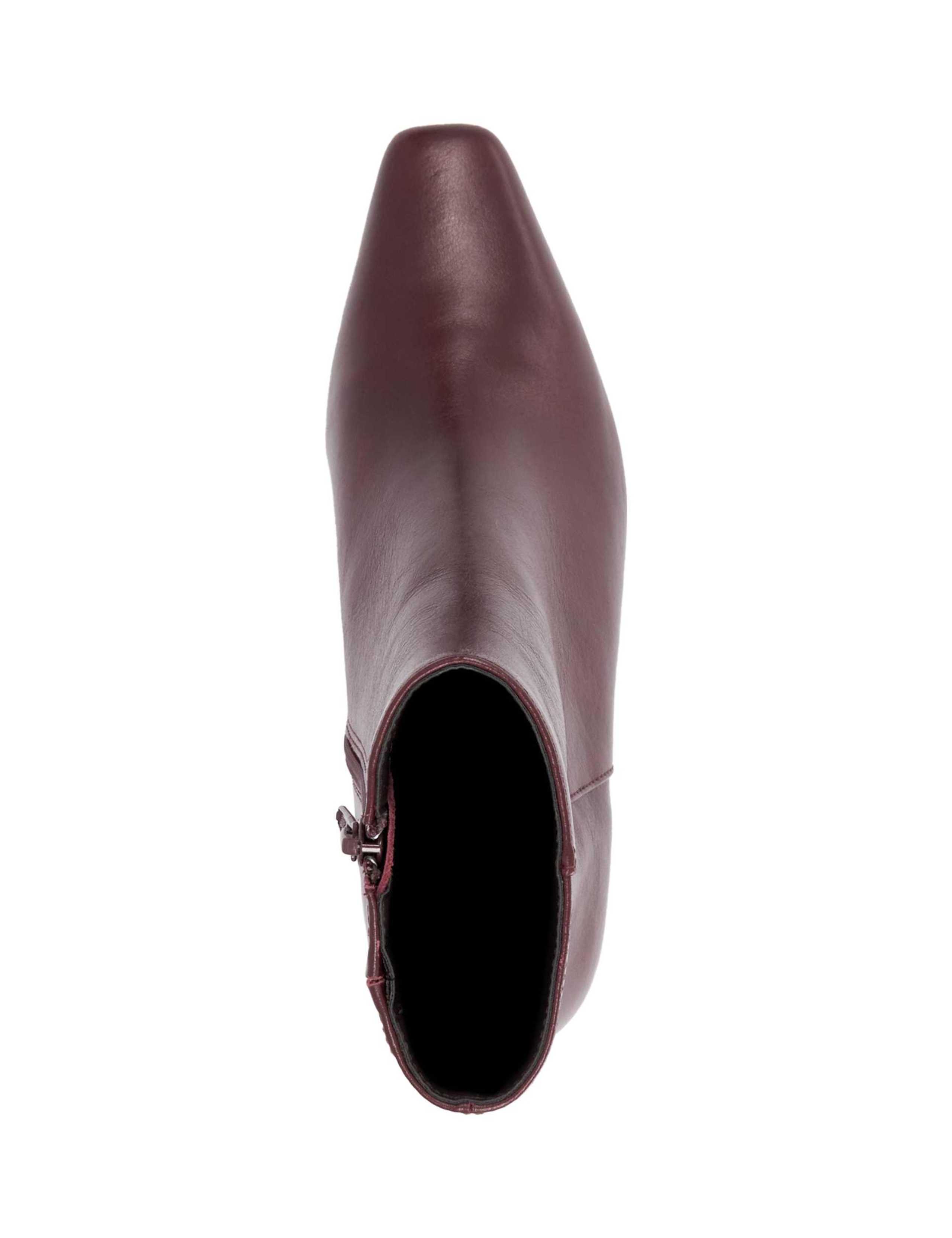 Round Toe Block Heel Ankle Boots 2 of 5