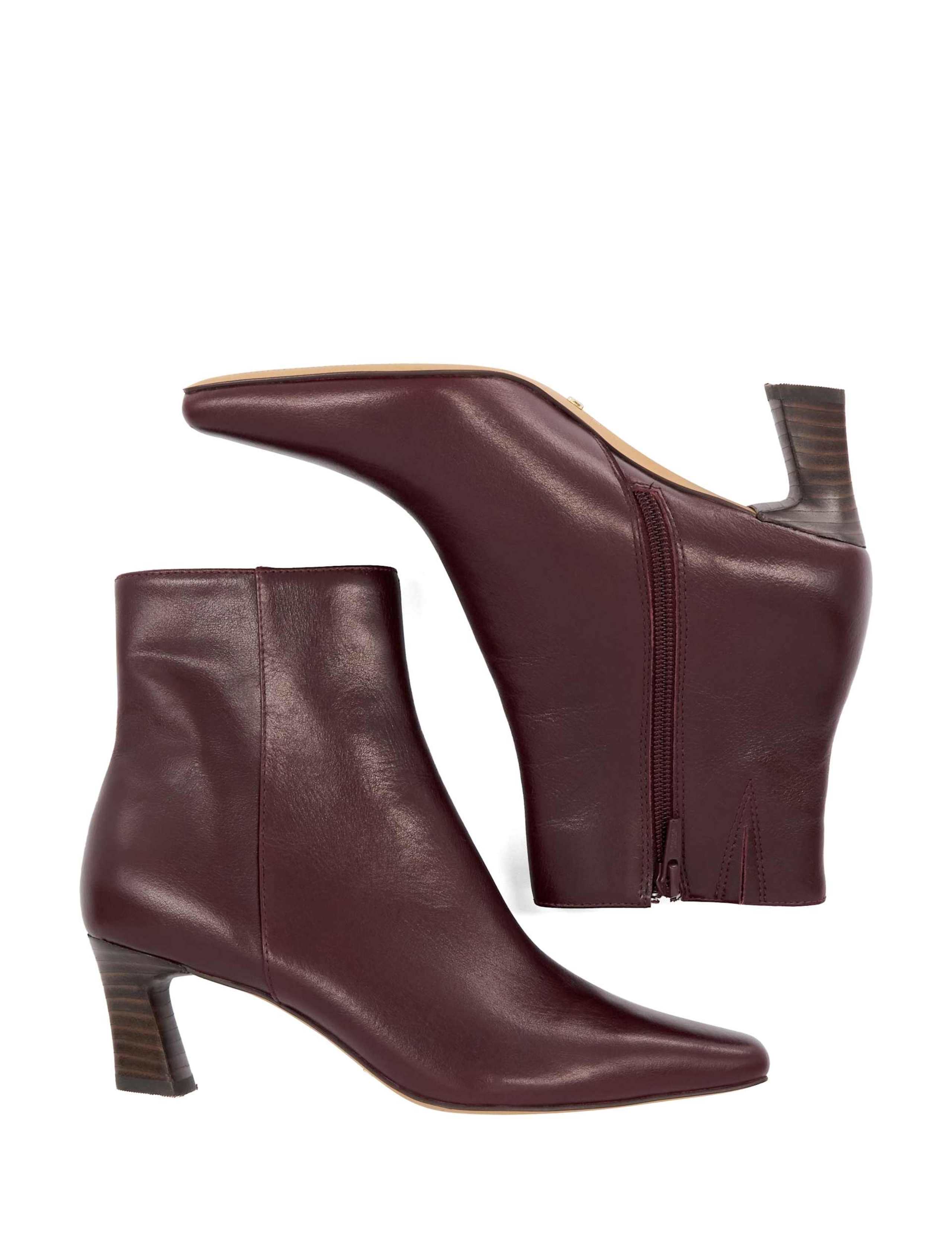 Round Toe Block Heel Ankle Boots 5 of 5
