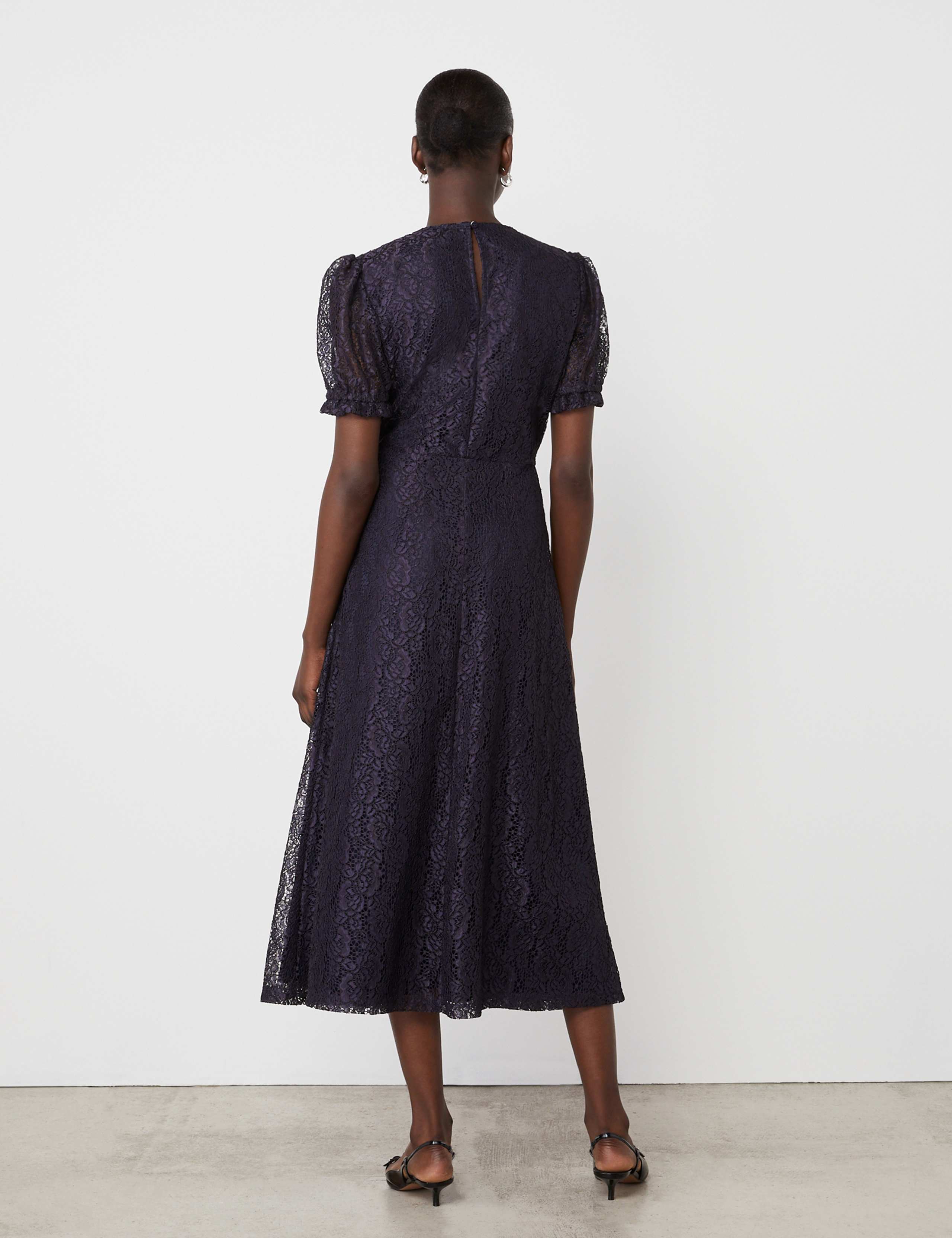 Lace Midi Tea Dress 2 of 4