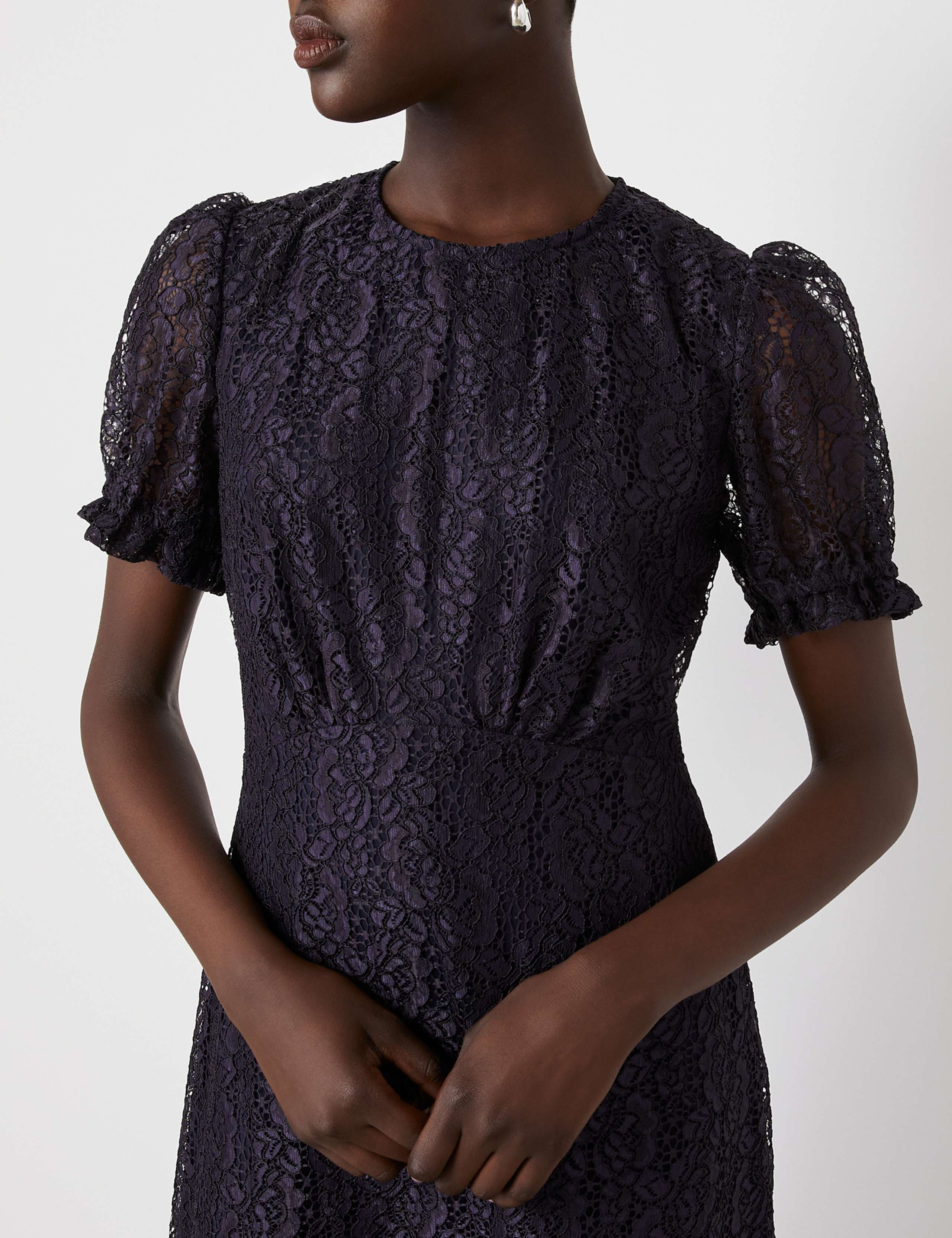 Lace Midi Tea Dress 4 of 4