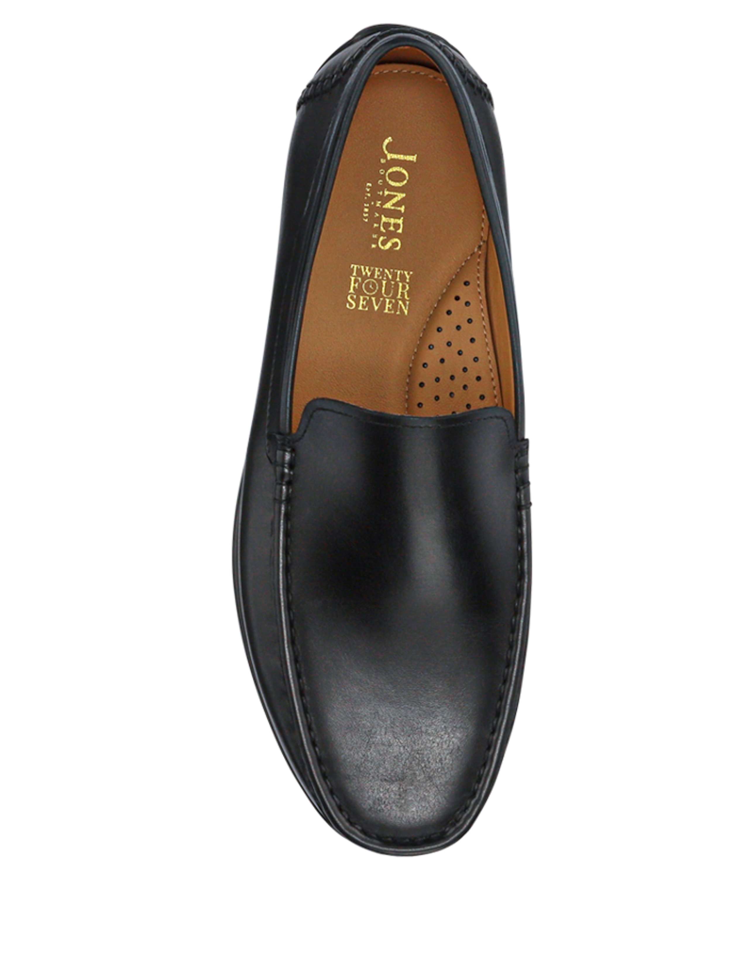 Leather Slip-On Shoes 2 of 5