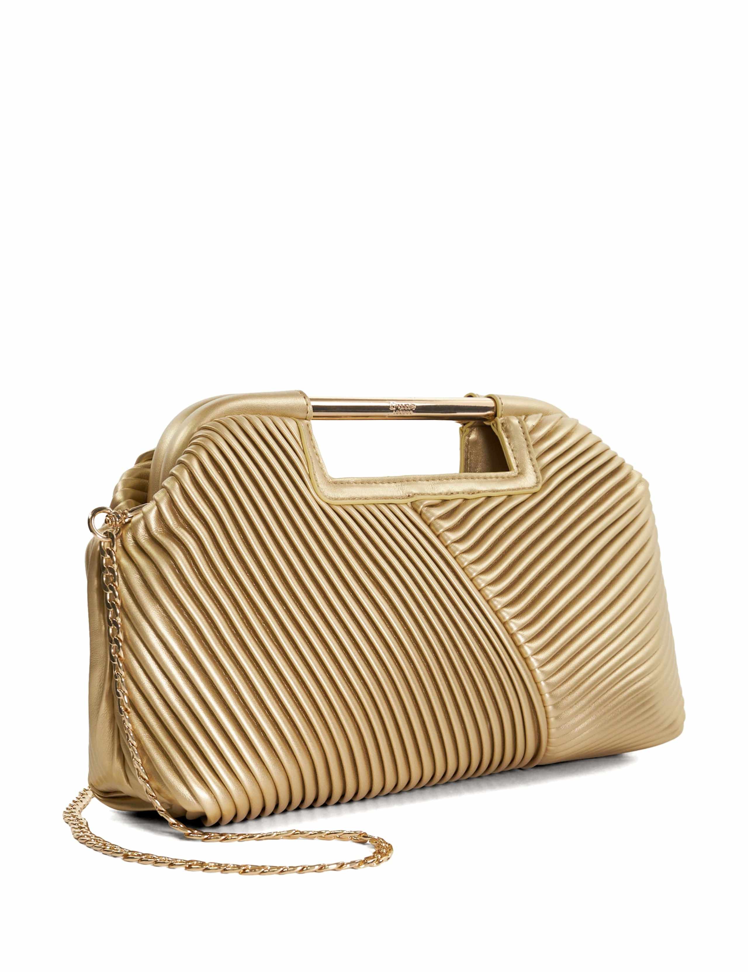 Pleated Chain Strap Clutch Bag 3 of 5