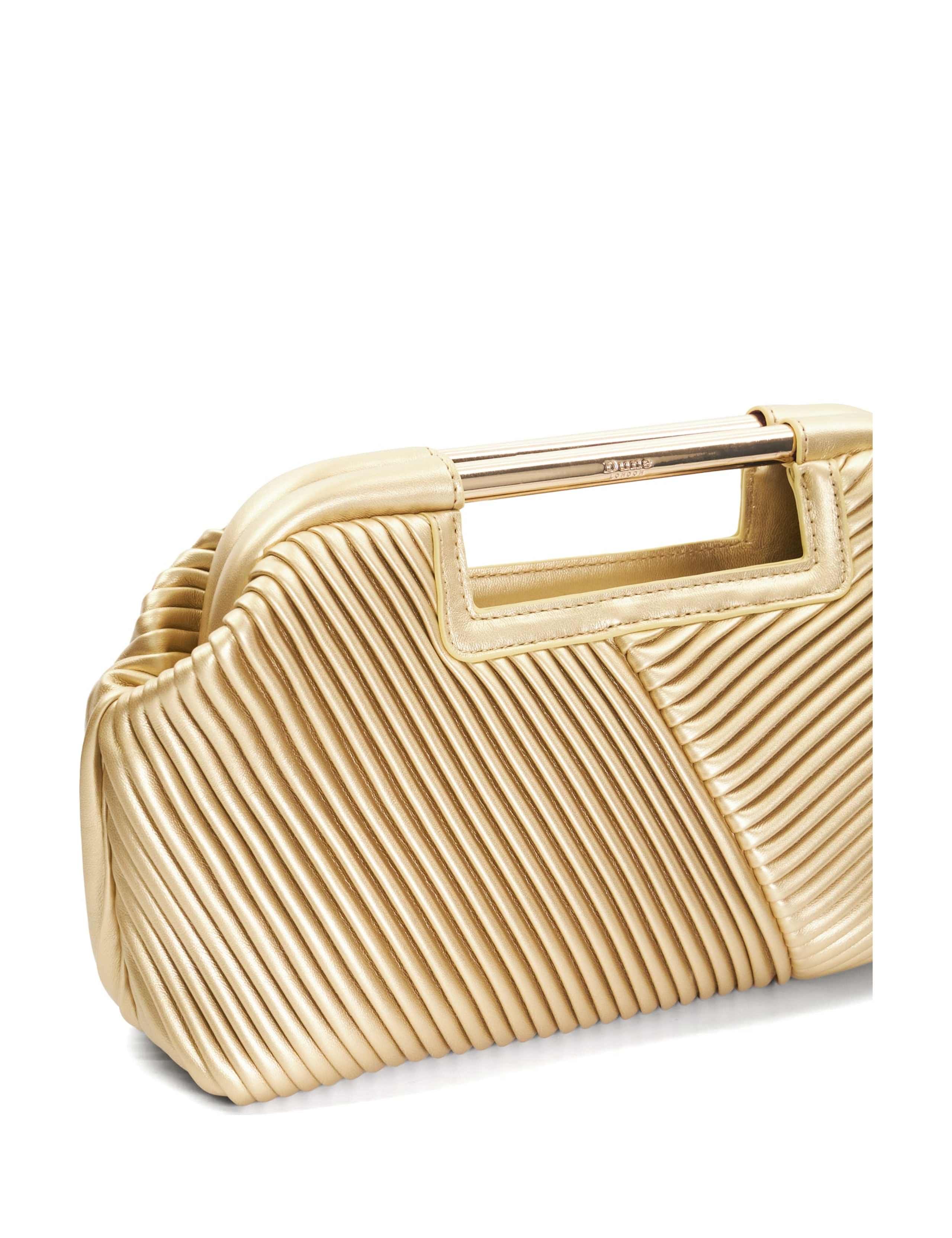 Pleated Chain Strap Clutch Bag 4 of 5
