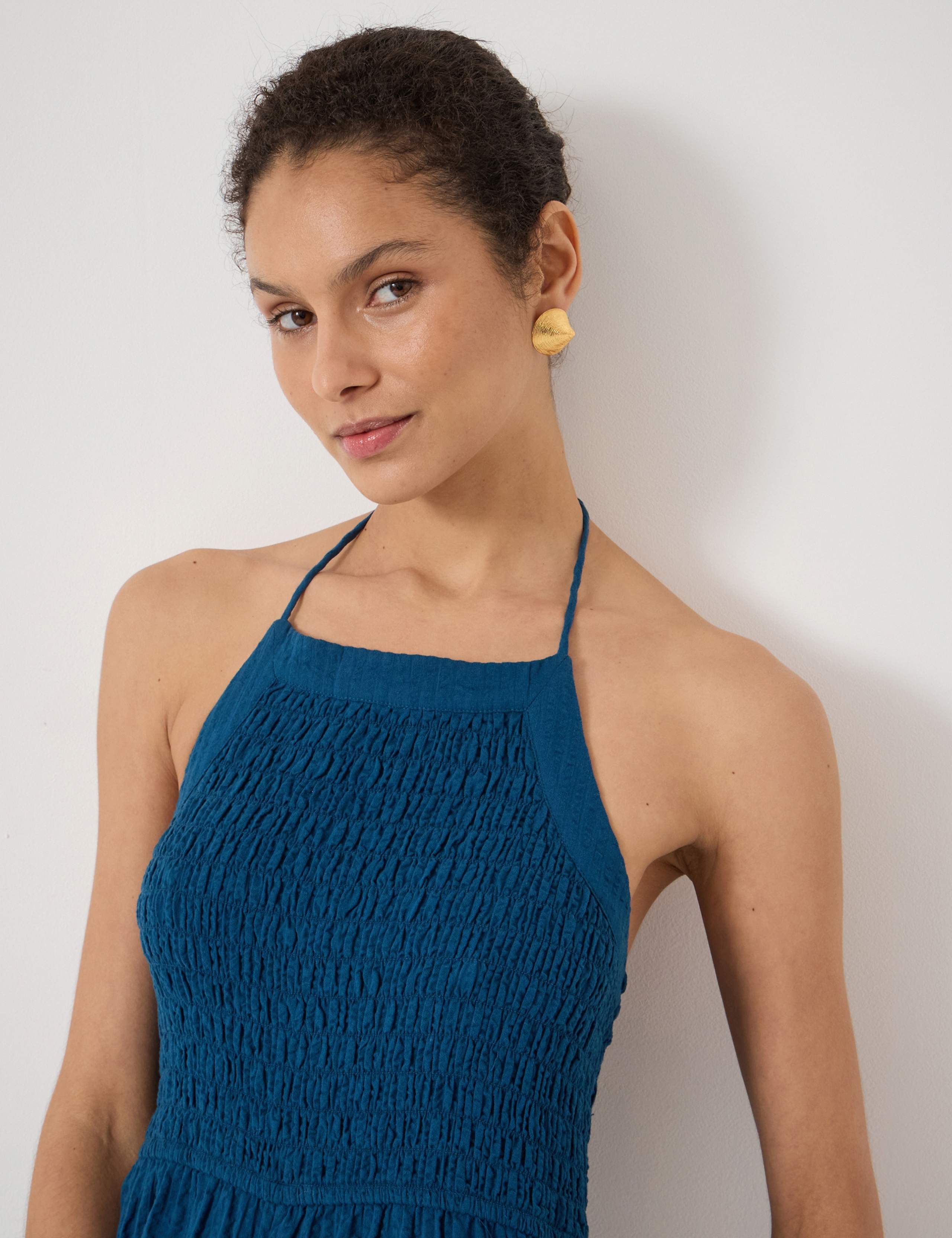 Pure Cotton Sleeveless Wide Leg Jumpsuit 5 of 5