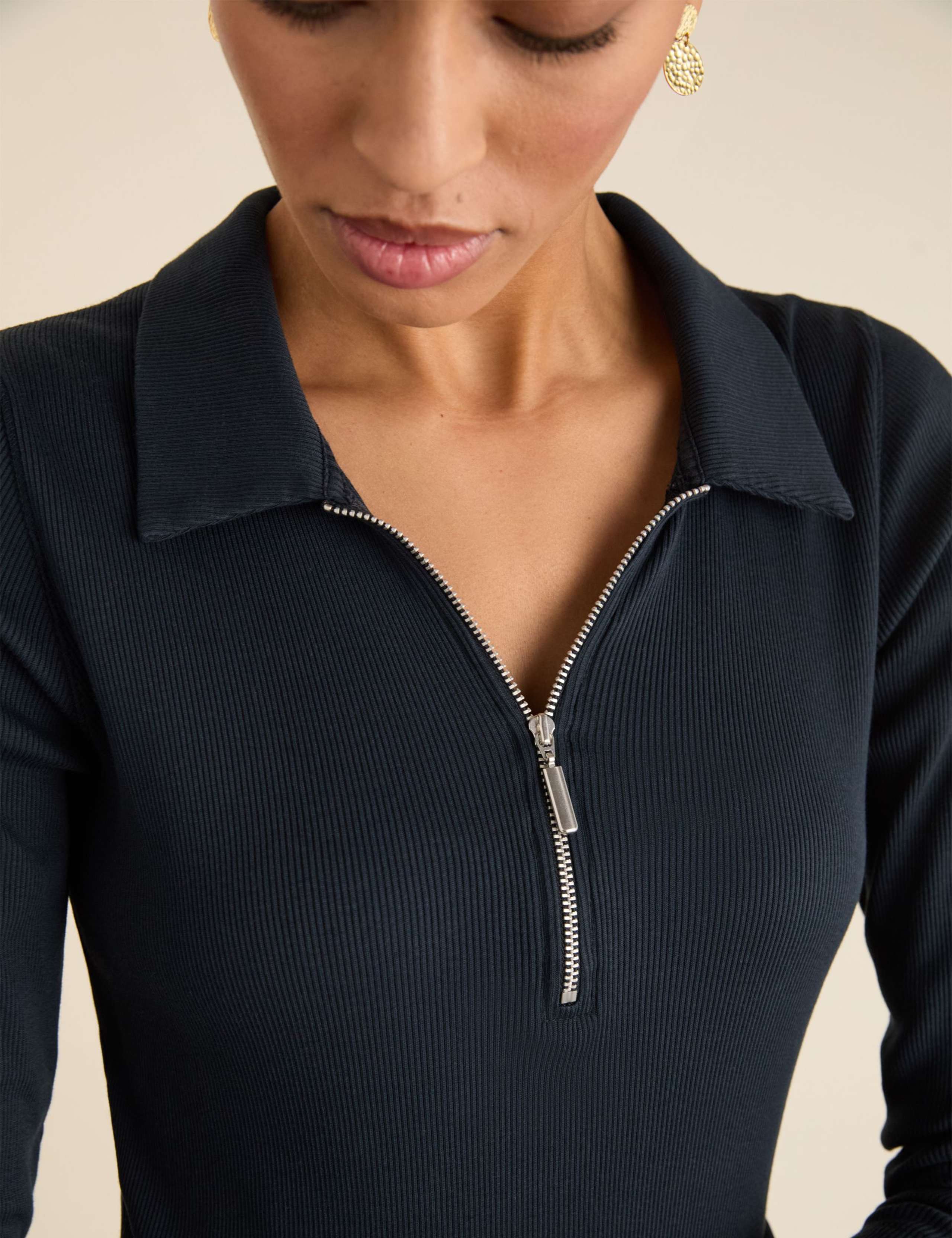 Pure Cotton Midi Waisted Dress 3 of 6