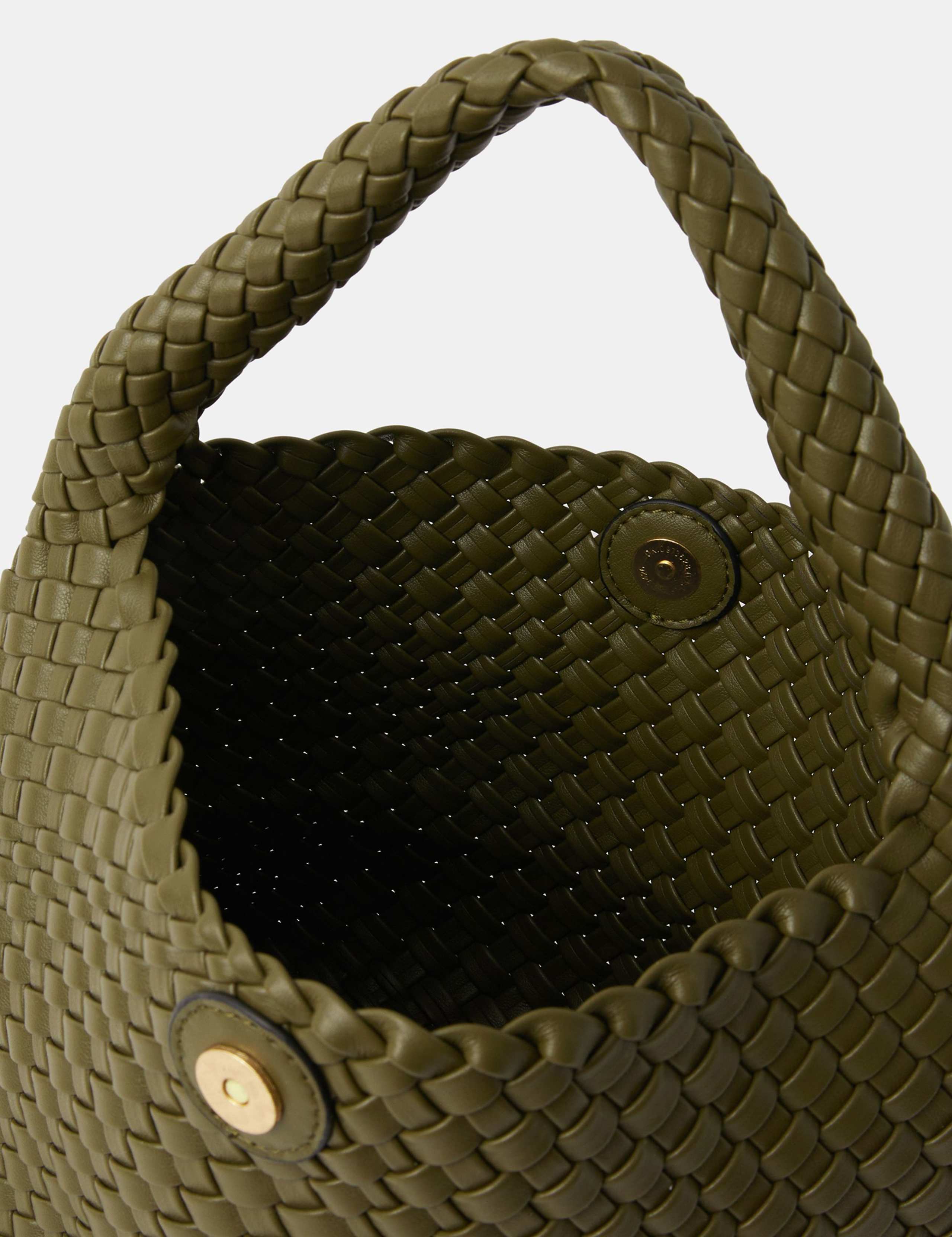 Woven Slouched Shoulder Bag 4 of 4
