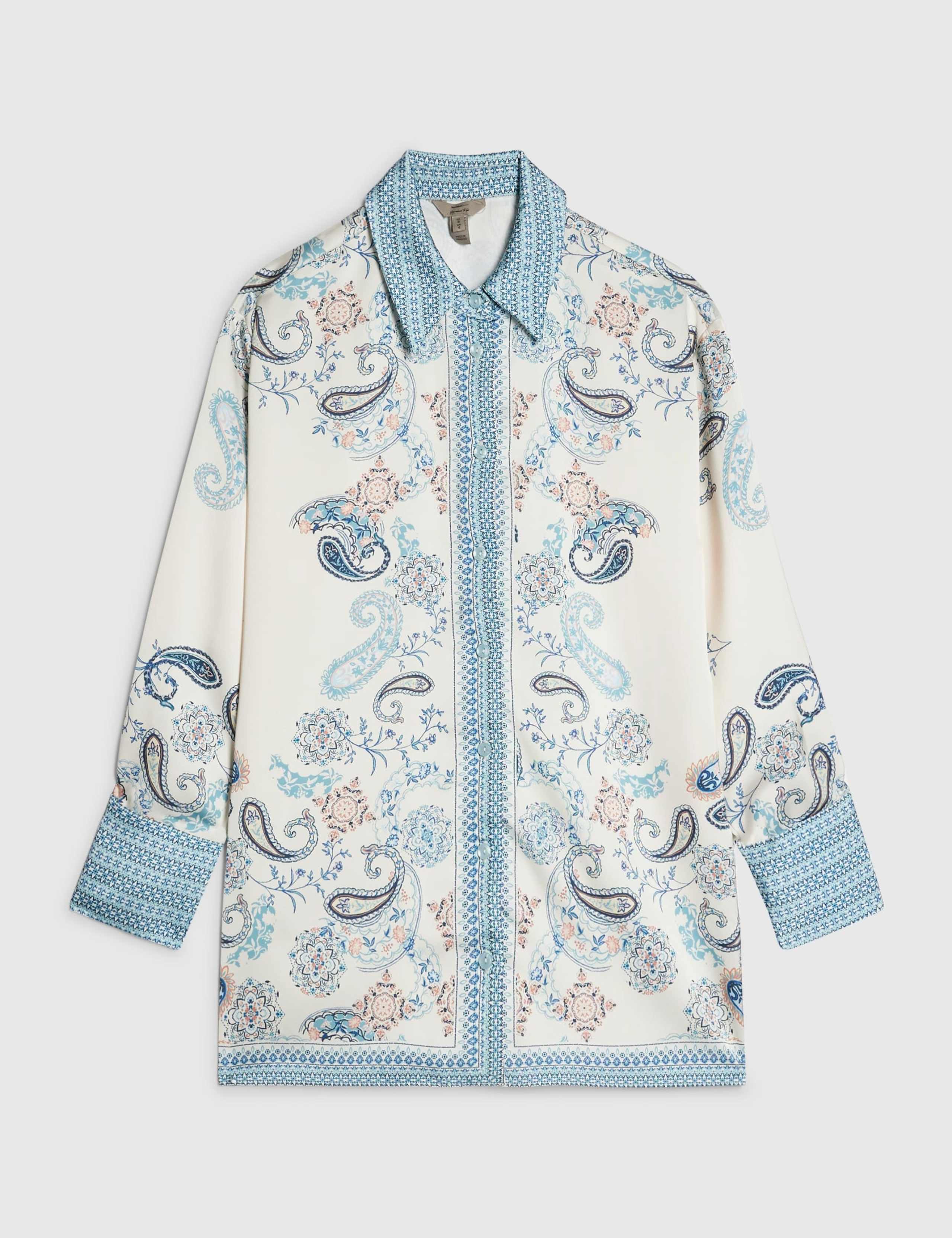 Paisley Oversized Shirt 2 of 6