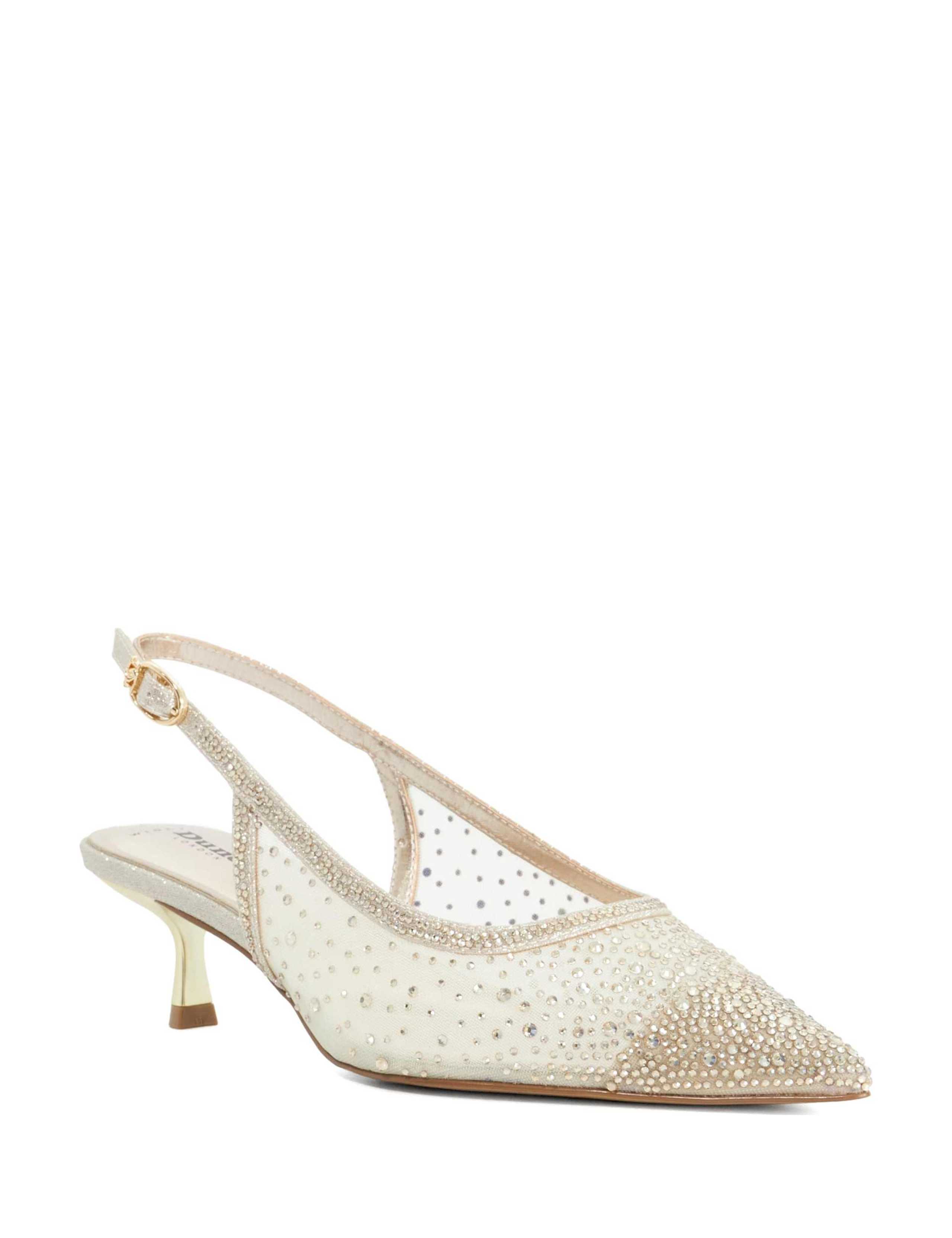 Wide Fit Embellished Stiletto Court Shoes 4 of 5