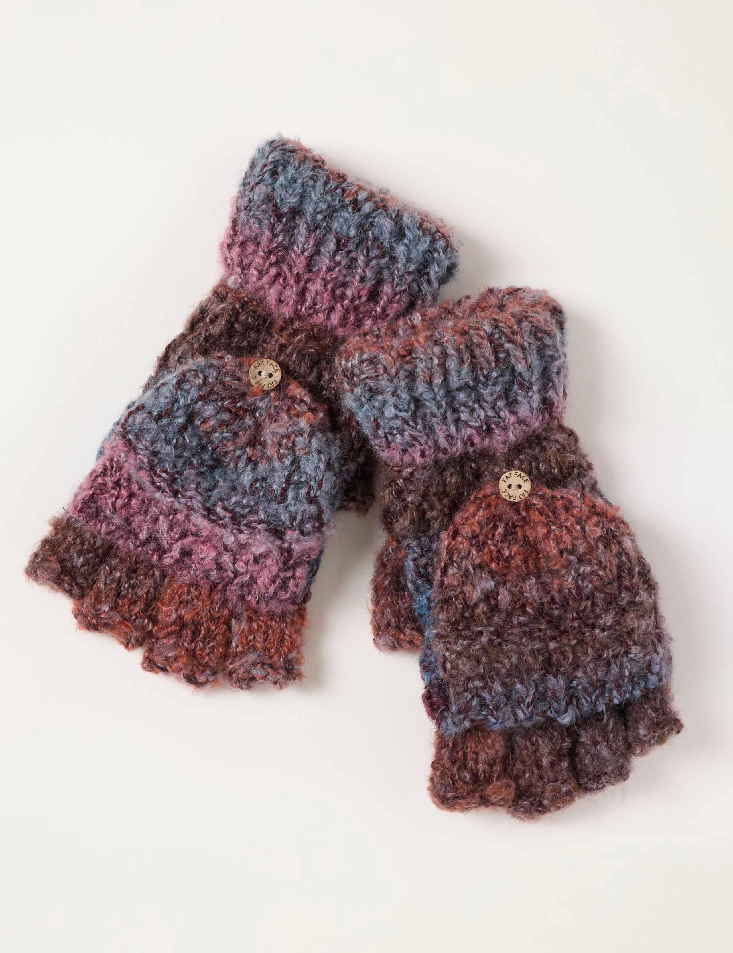 Printed Flap Detail Gloves 1 of 3