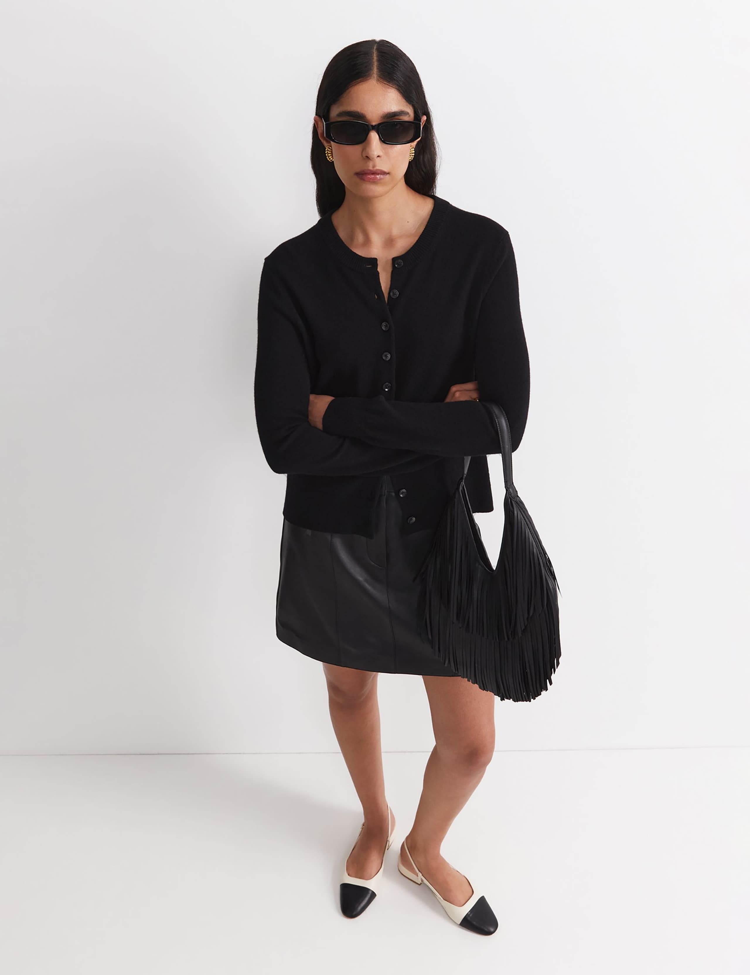 Pure Wool Button Front Cardigan 2 of 6