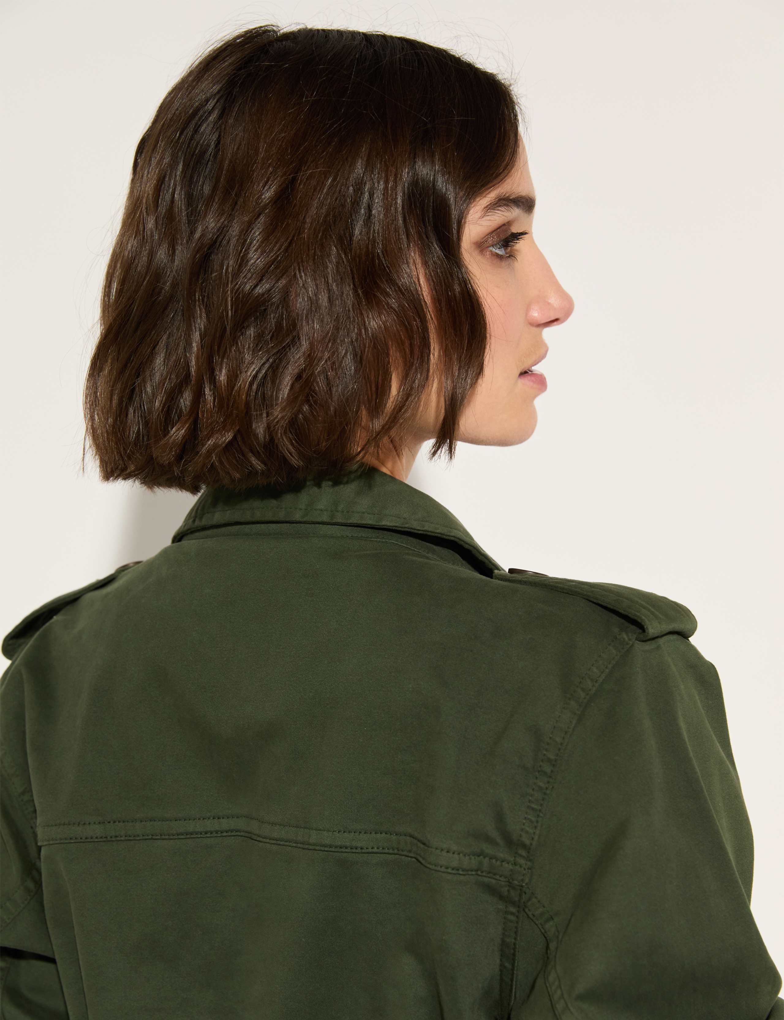 Cotton Rich Longline Utility Jacket 12 of 12