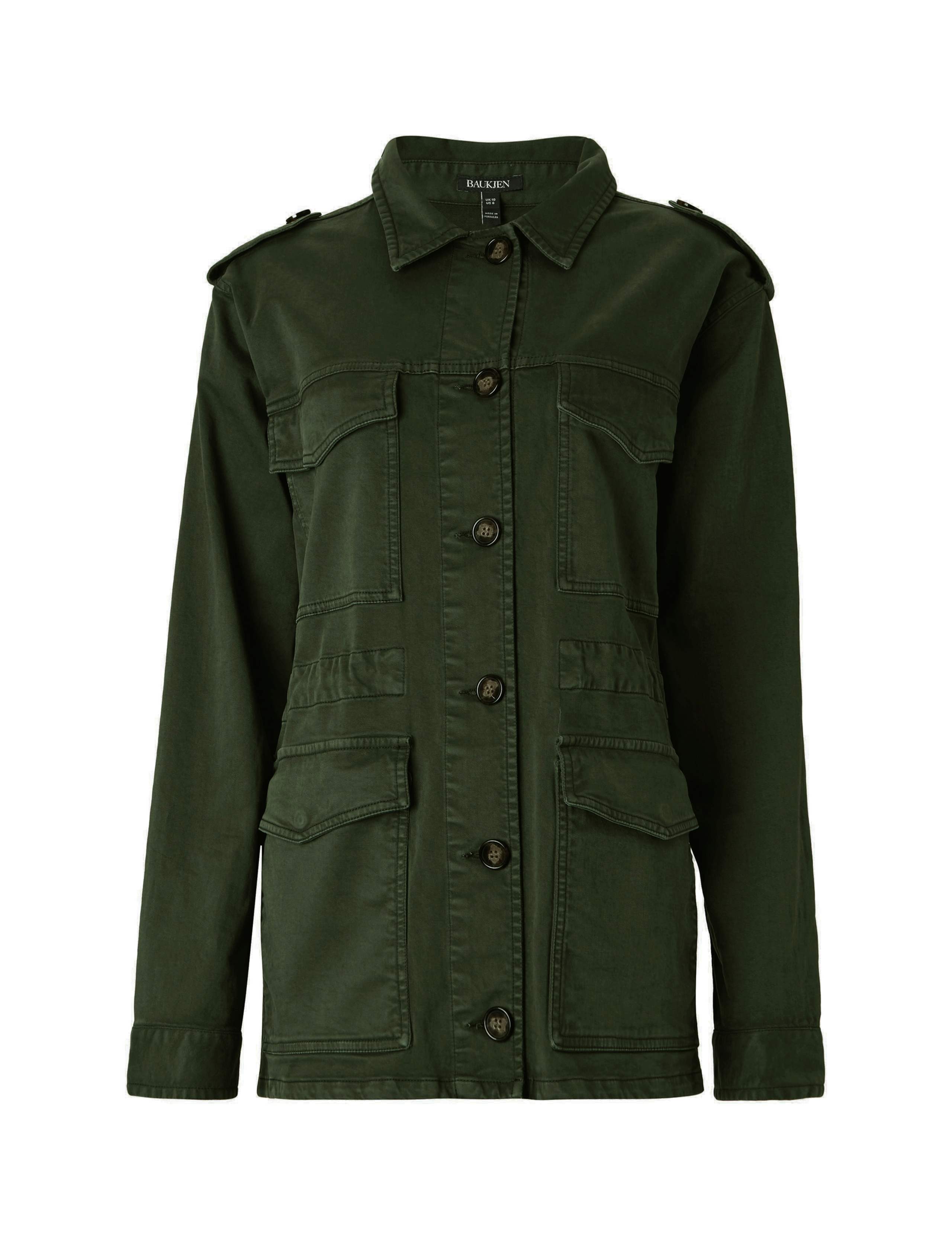 Cotton Rich Longline Utility Jacket 2 of 12
