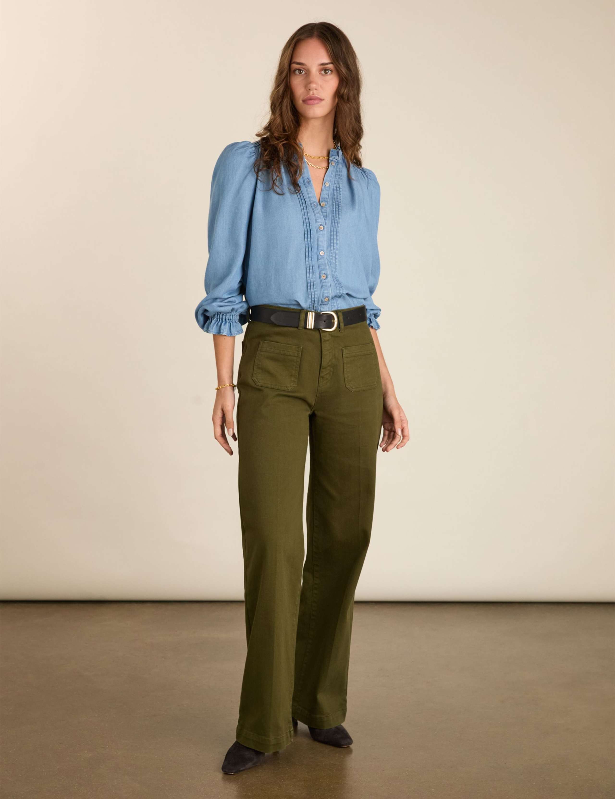 High Waisted Wide Leg Jeans 5 of 5