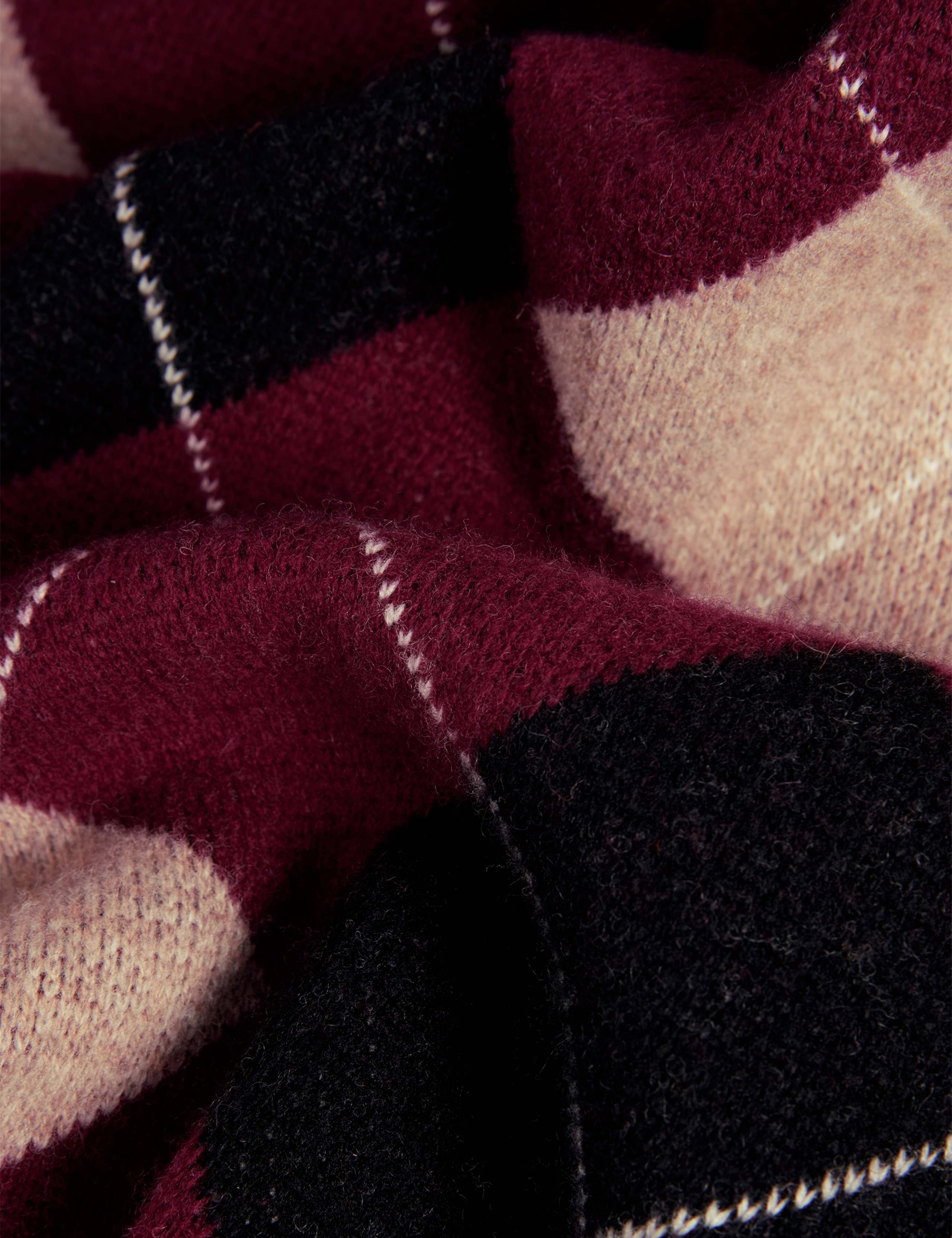 Wool Blend Argyle Cadigan 5 of 6