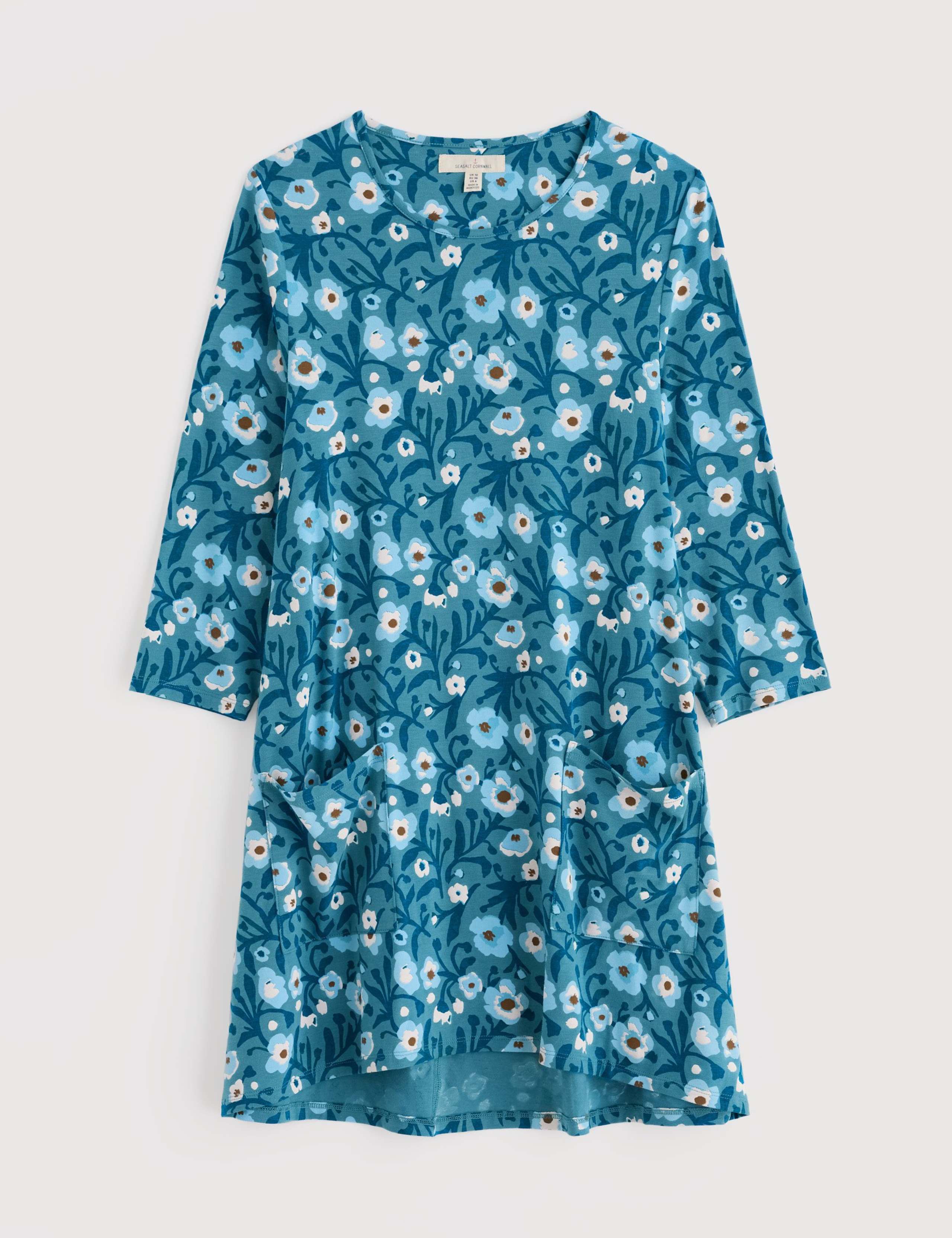 Floral Relaxed Tunic with Cotton 2 of 5