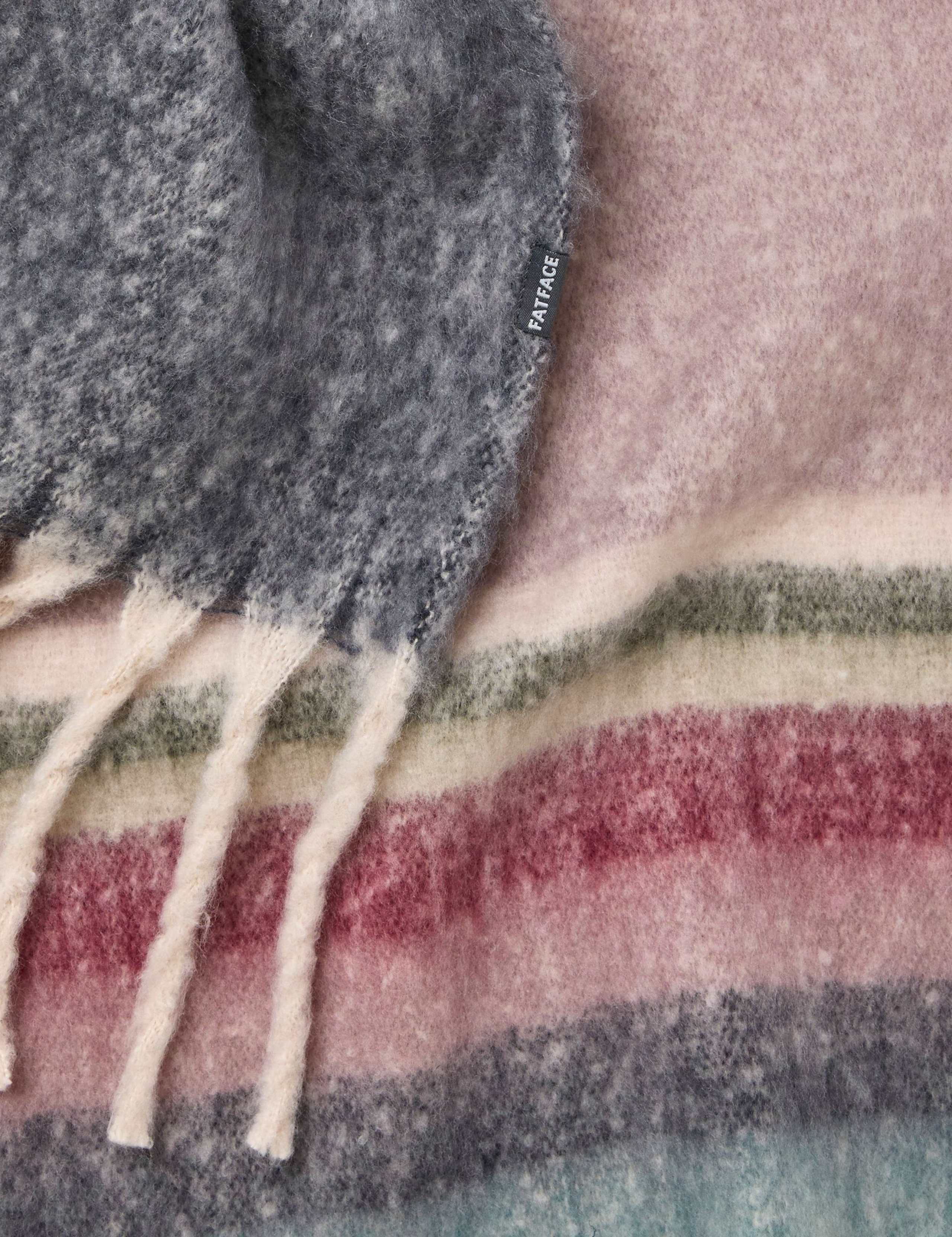 Striped Tassel Scarf 2 of 2