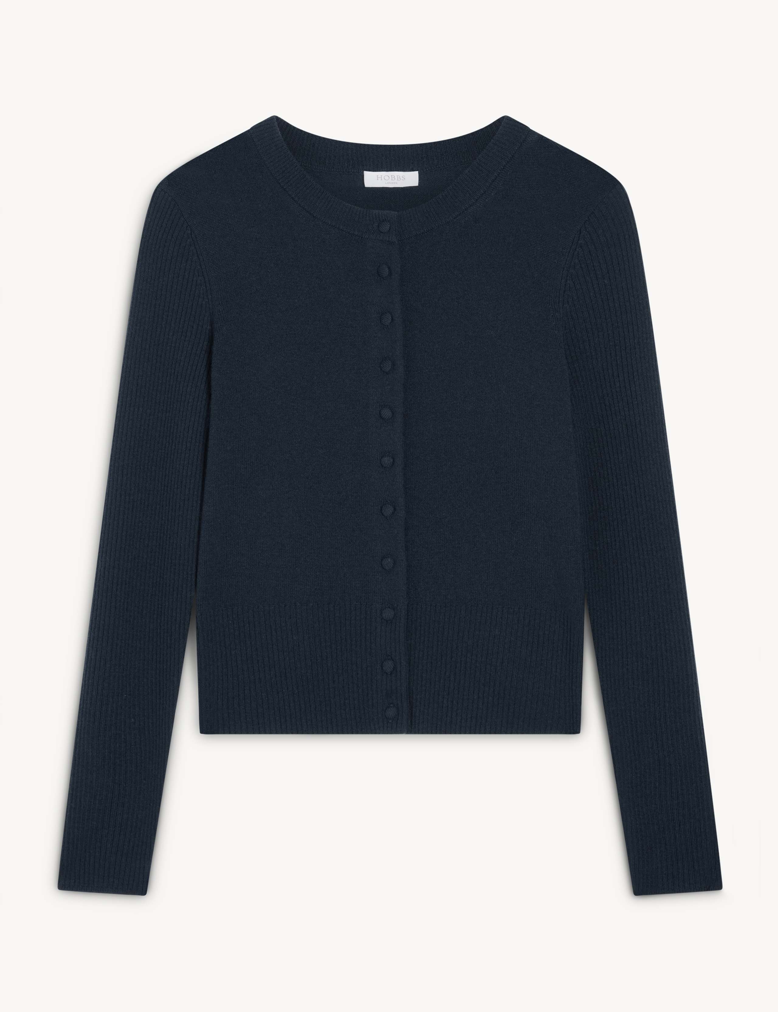 Merino Wool Rich Cardigan with Cashmere 2 of 5