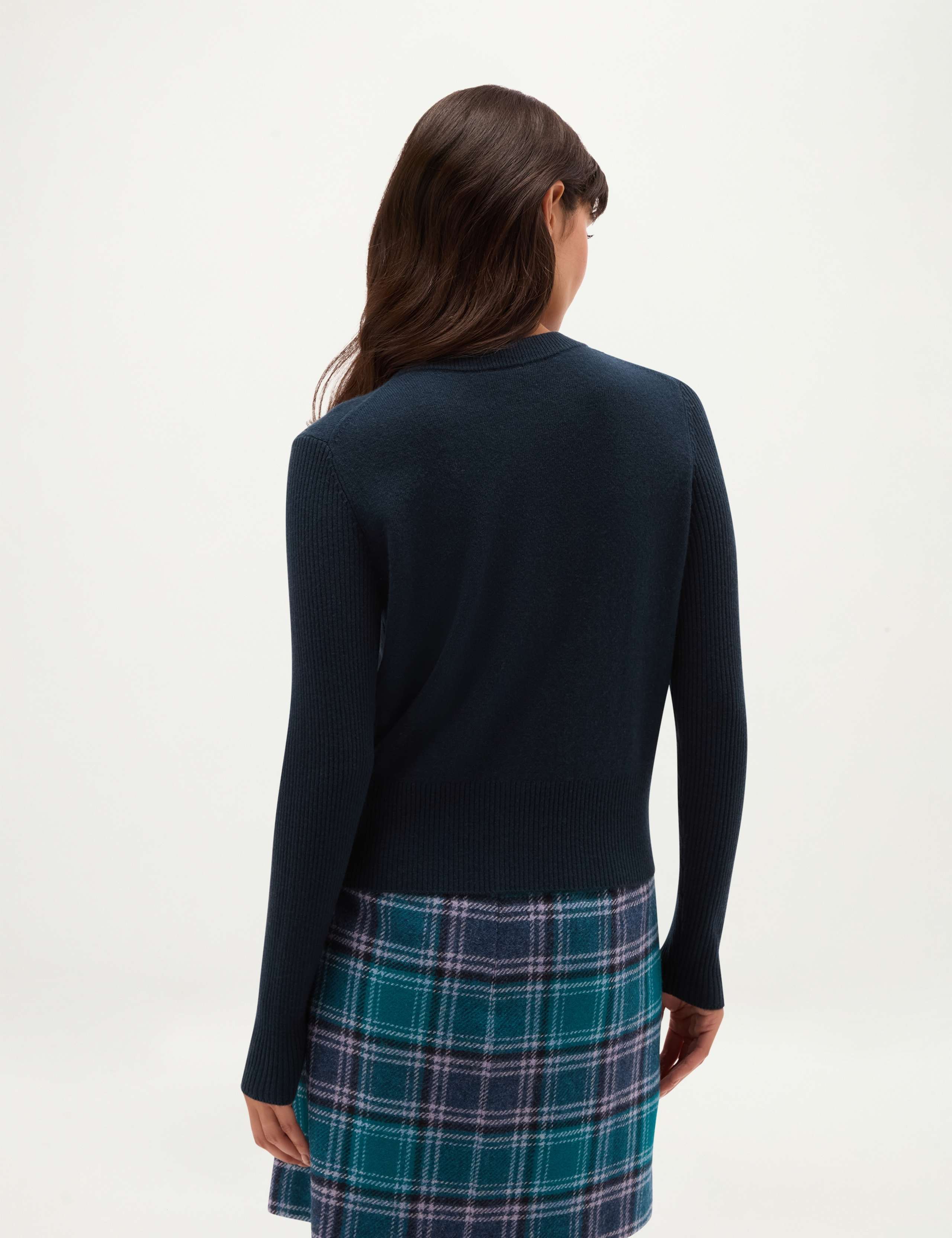 Merino Wool Rich Cardigan with Cashmere 4 of 5