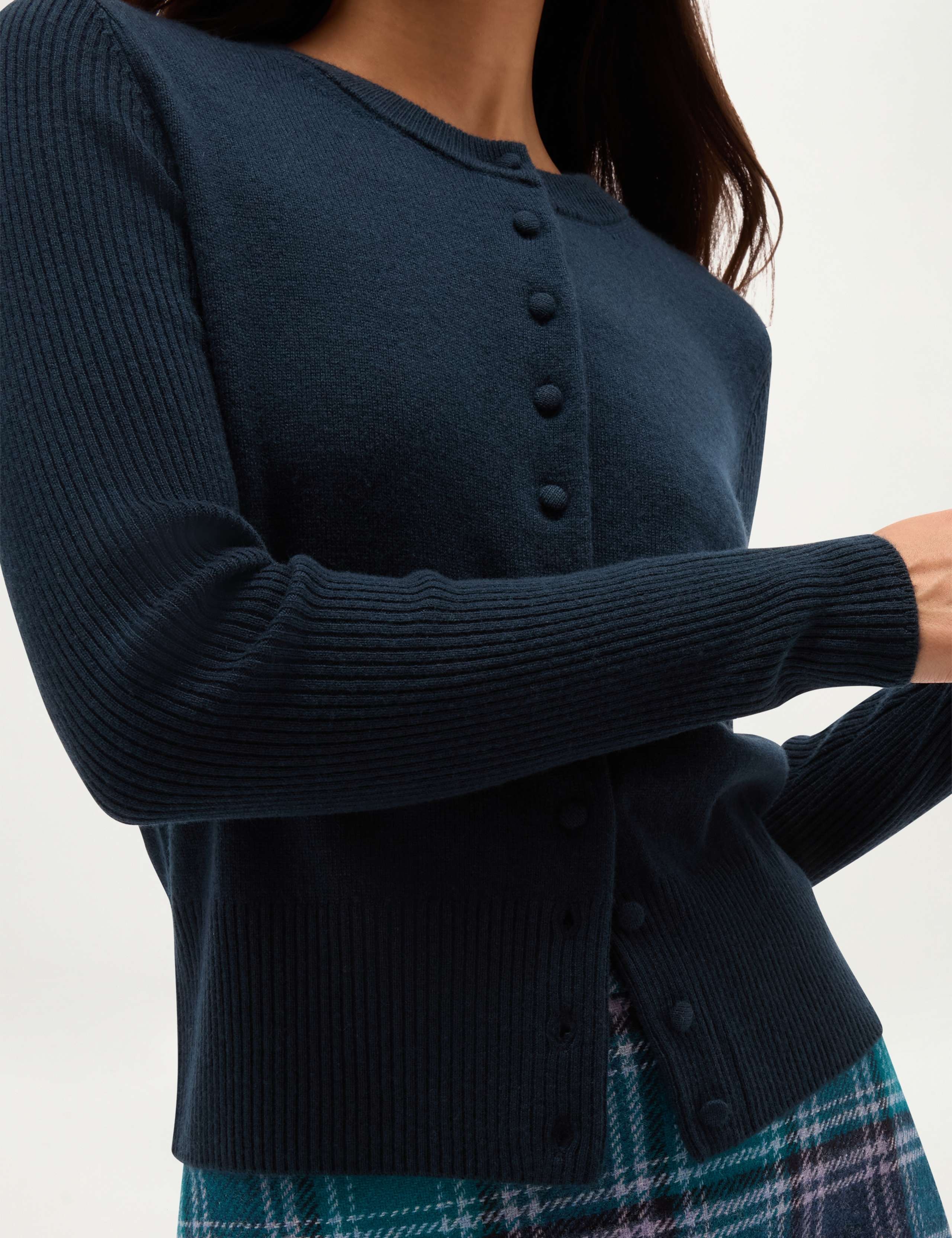Merino Wool Rich Cardigan with Cashmere 5 of 5