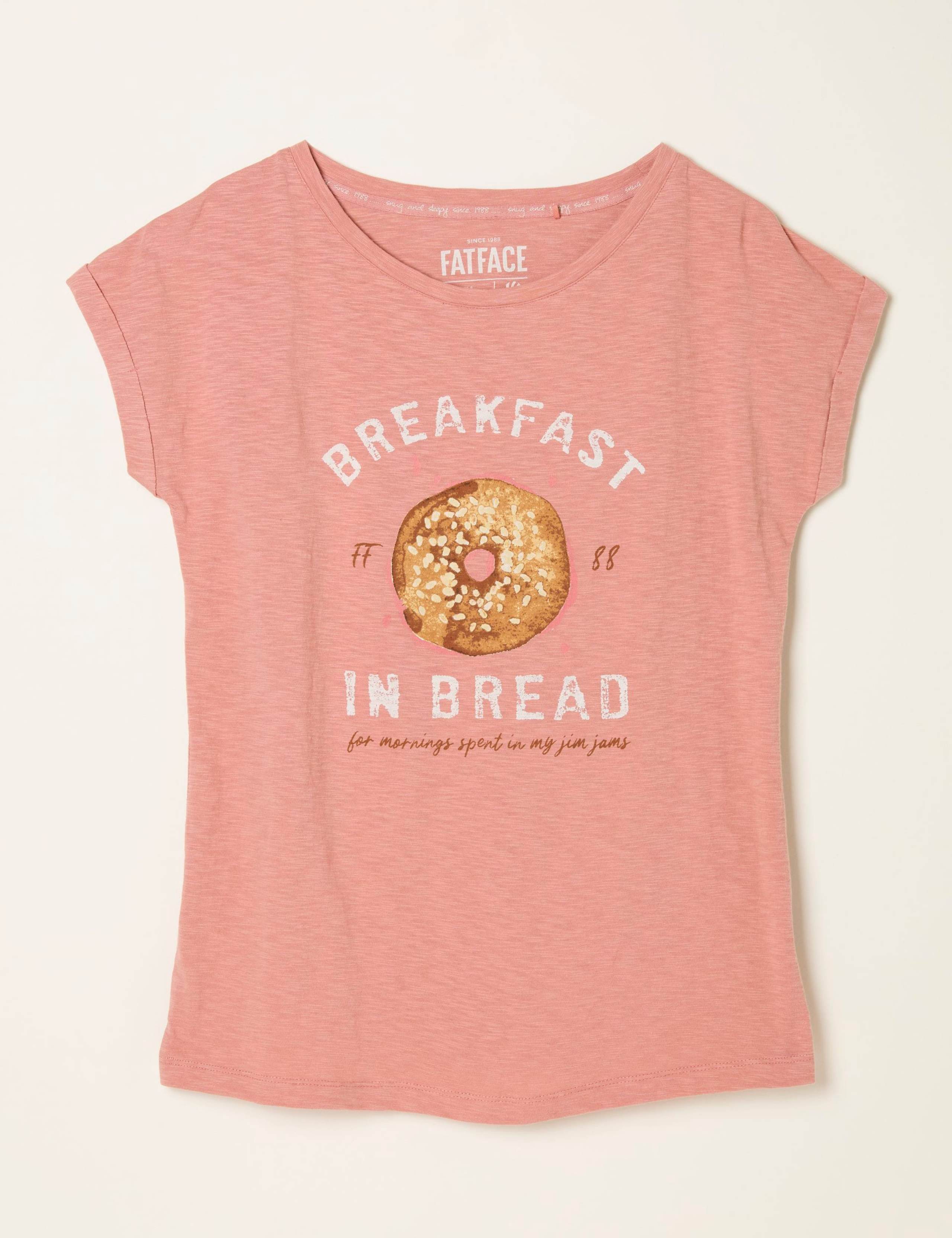 Pure Cotton Breakfast in Bed Pyjama Top 2 of 5