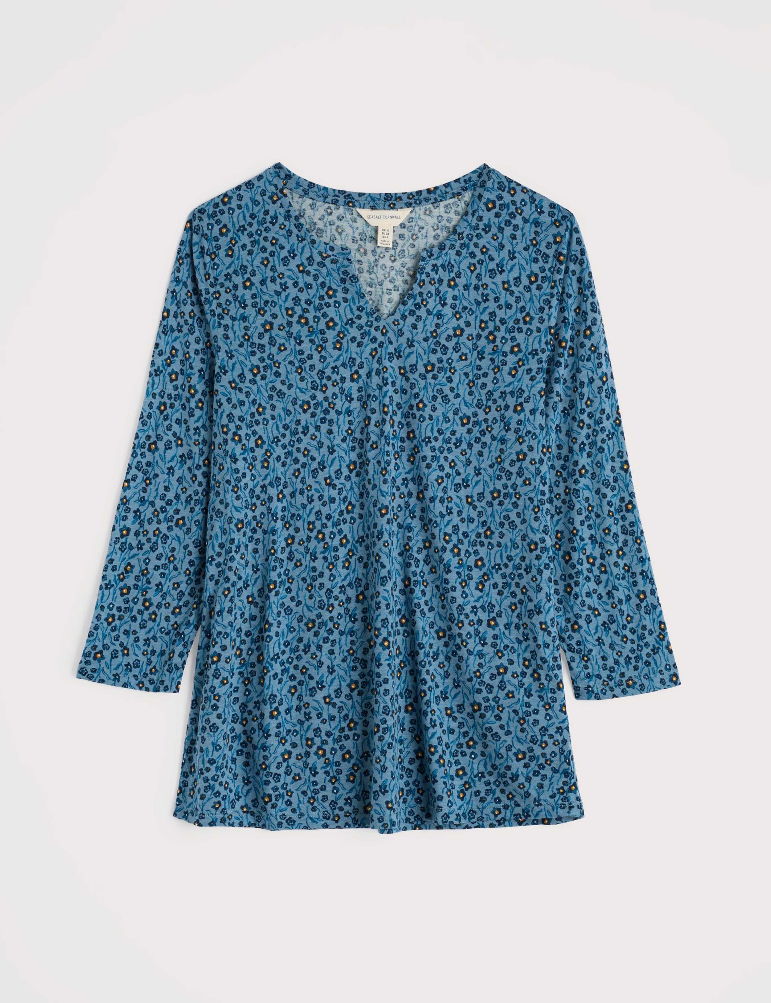 Cotton Blend Floral Top 2 of 5