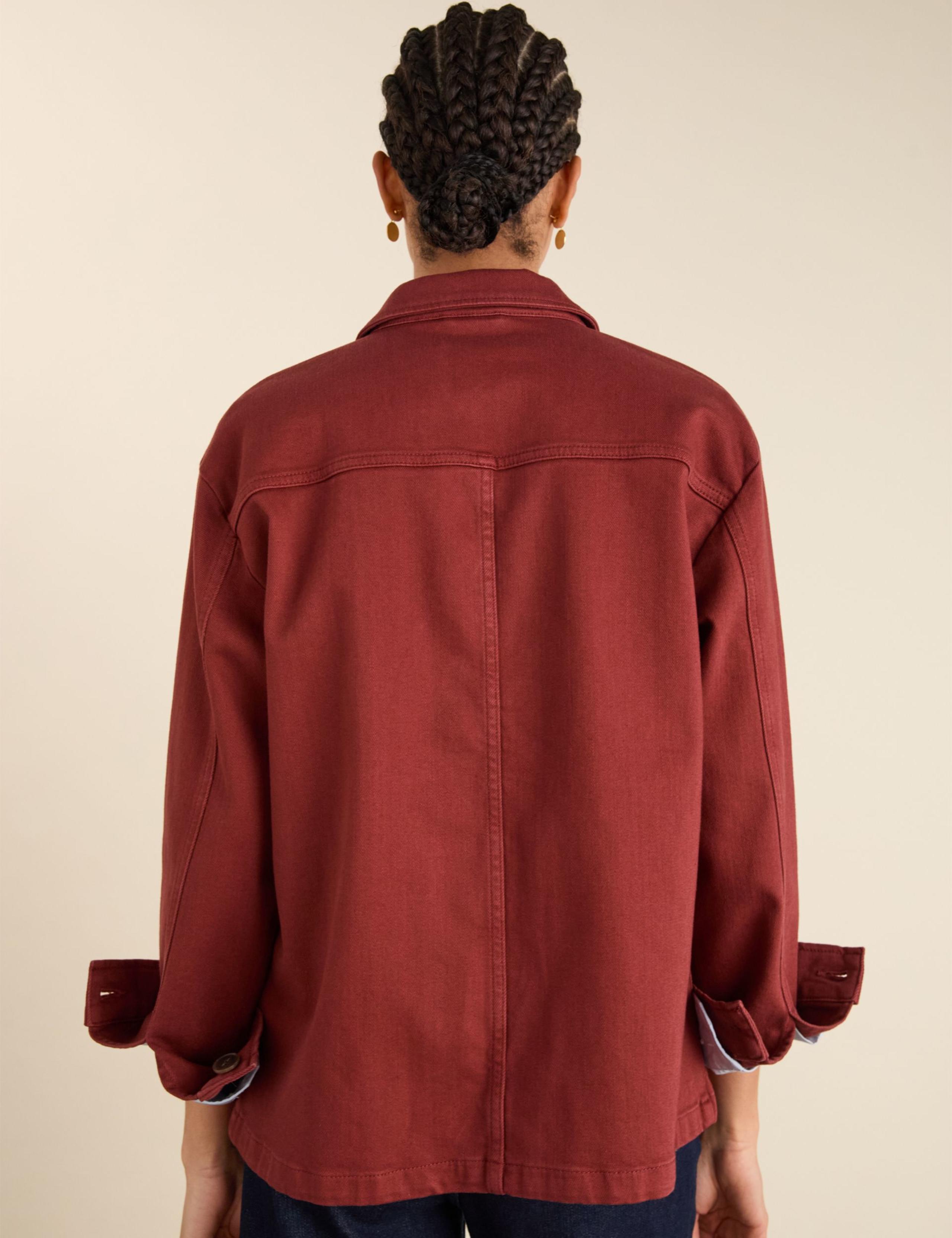 Denim Relaxed Utility Jacket 3 of 6