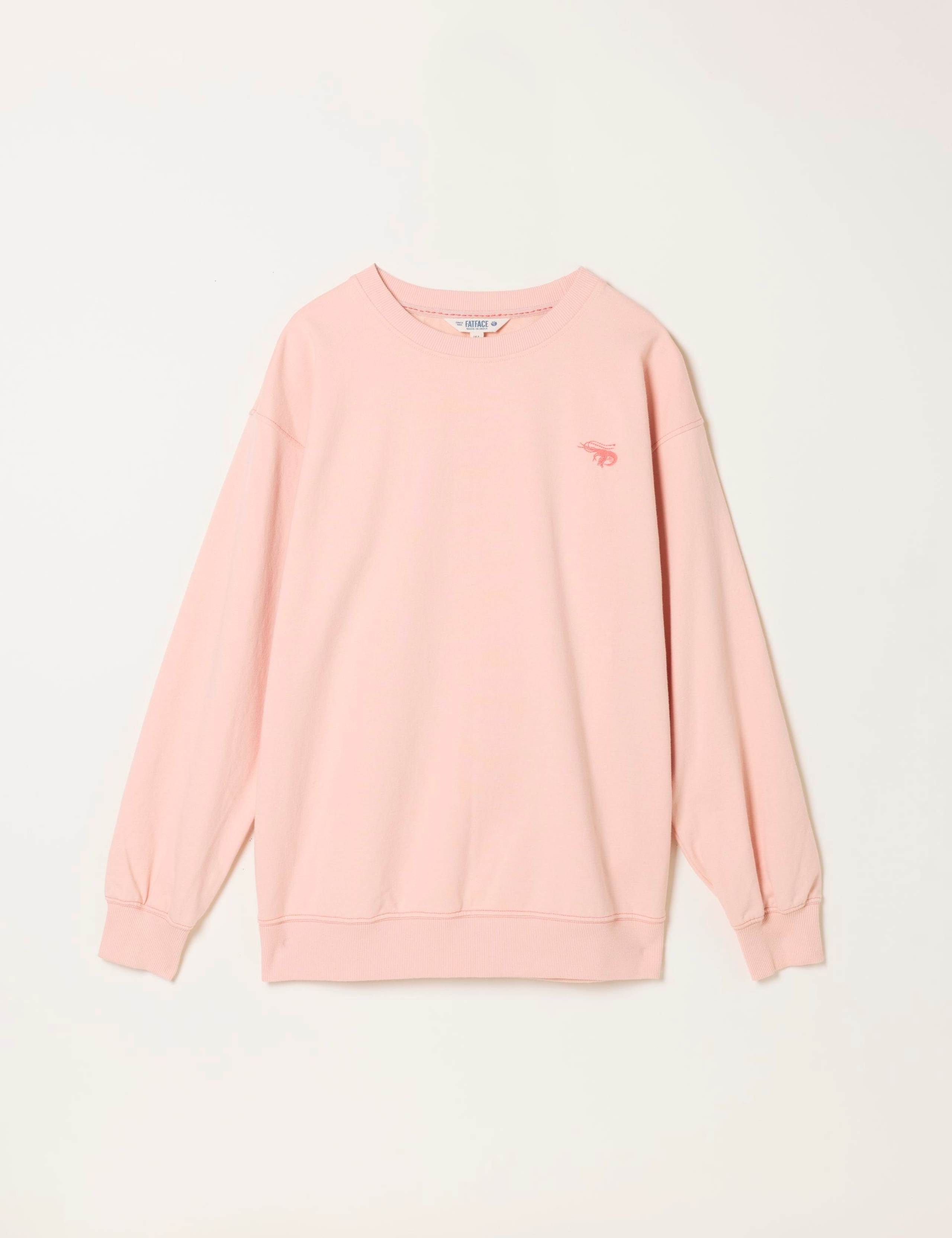 Pure Cotton Embroidered Sealife Sweatshirt 2 of 7