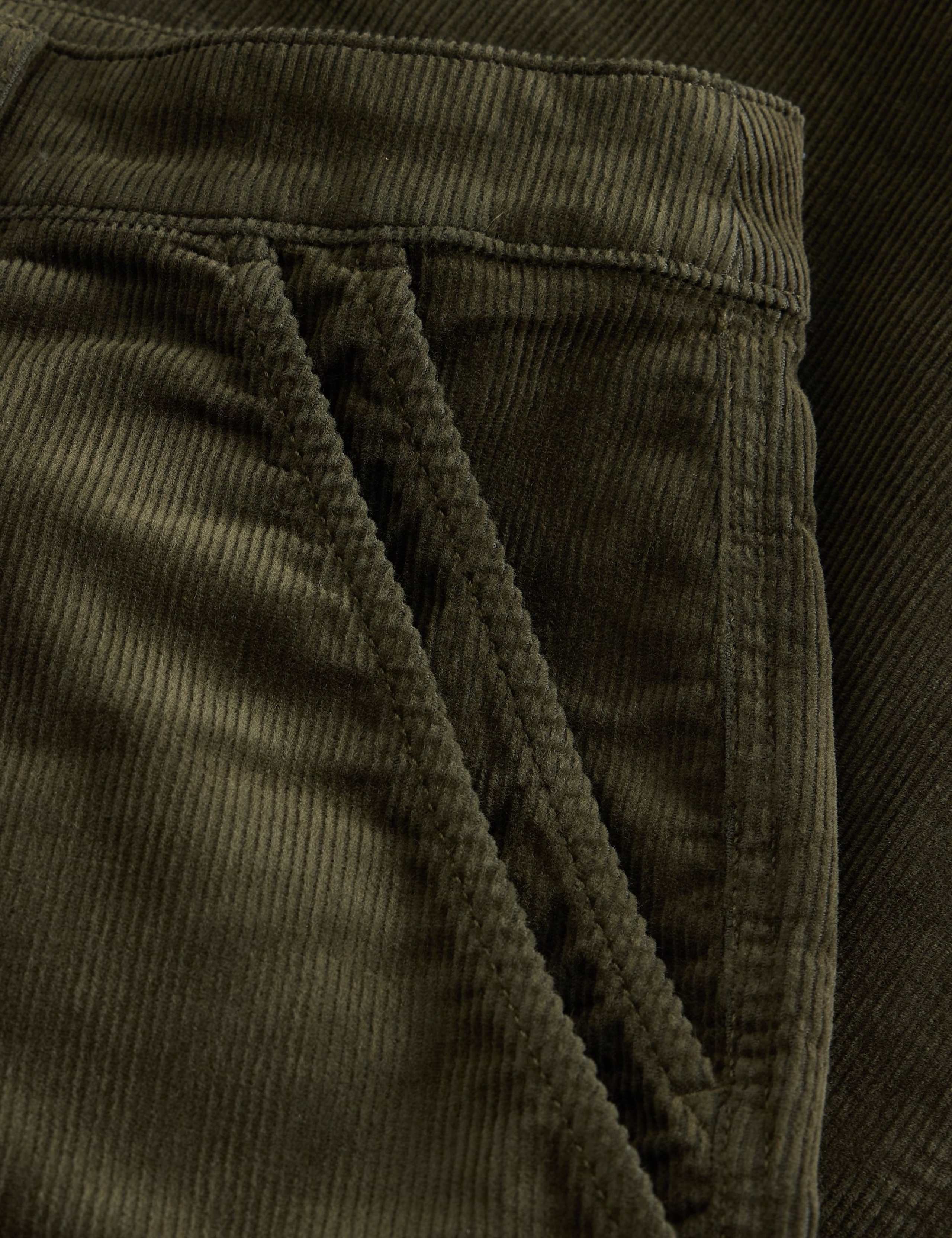 Cotton Rich Cord Tapered Trousers 6 of 6