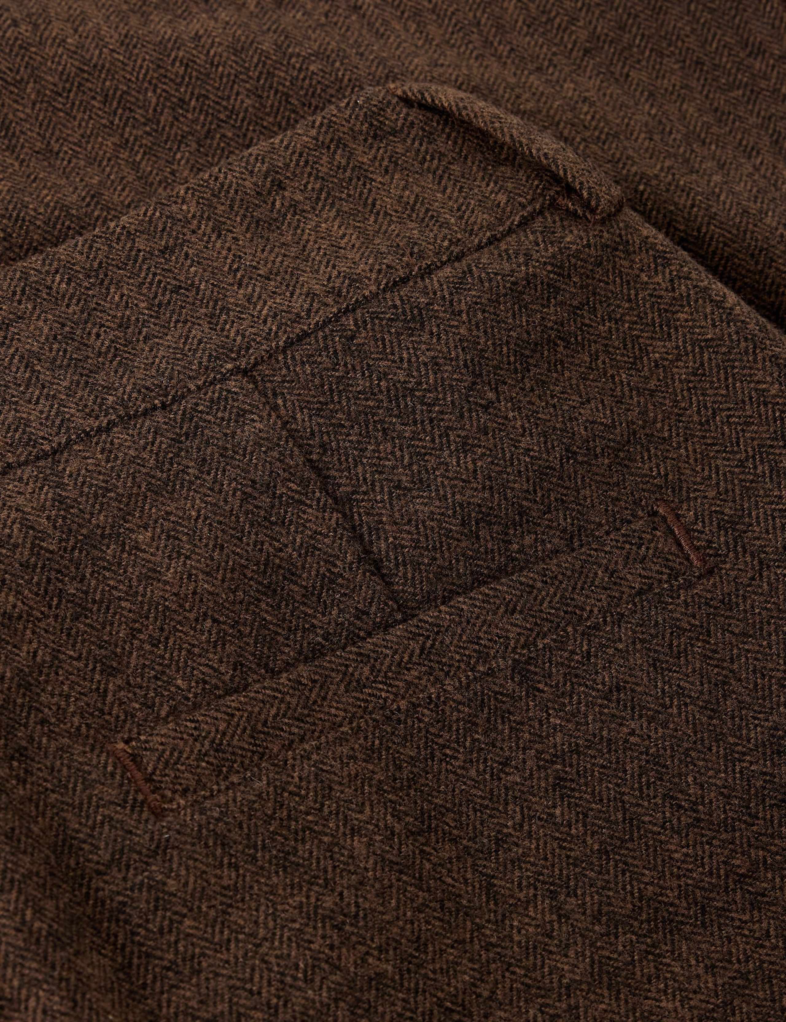 Tweed Wide Leg Trousers with Wool 6 of 6