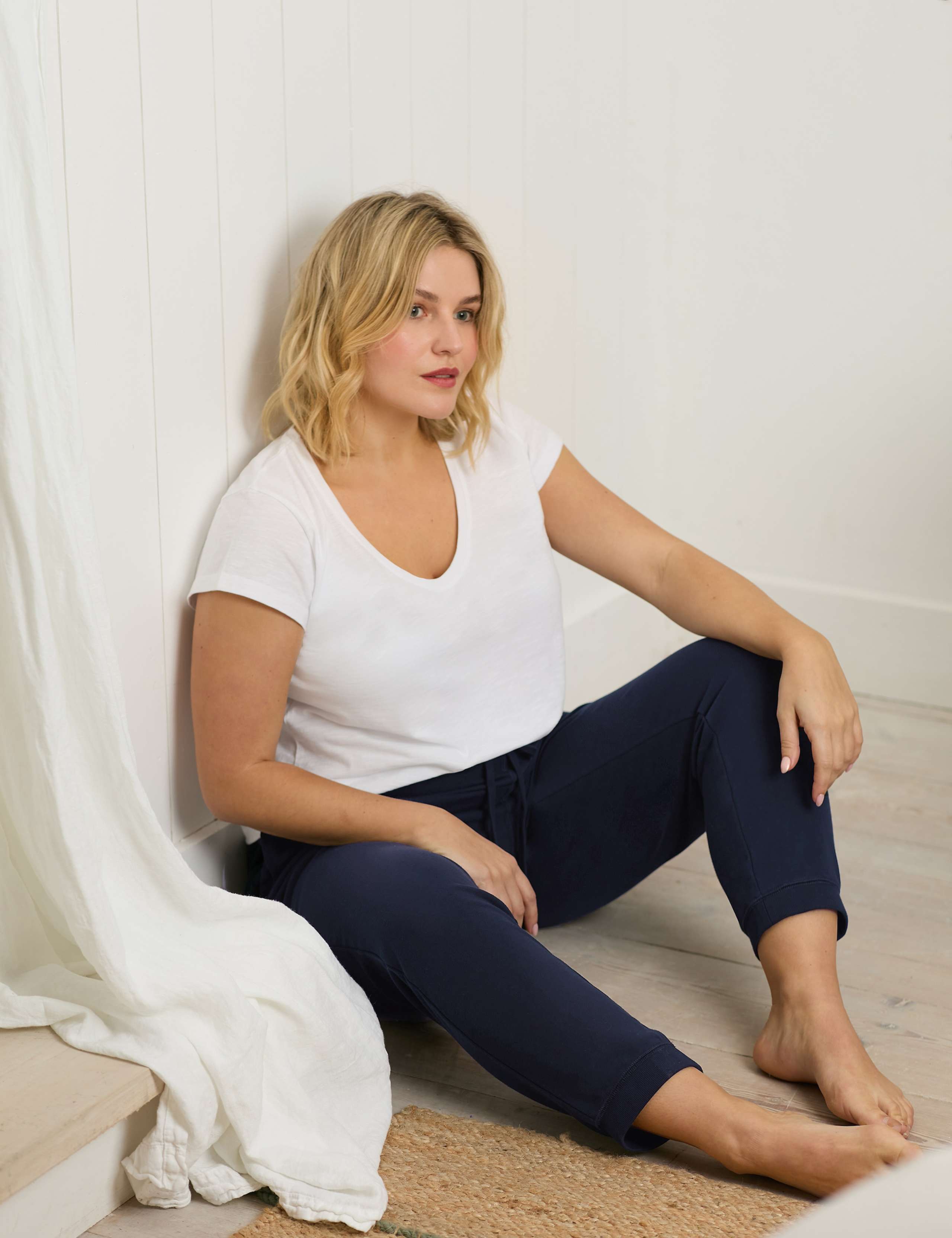 Pure Cotton Scoop Neck T-Shirt 3 of 7