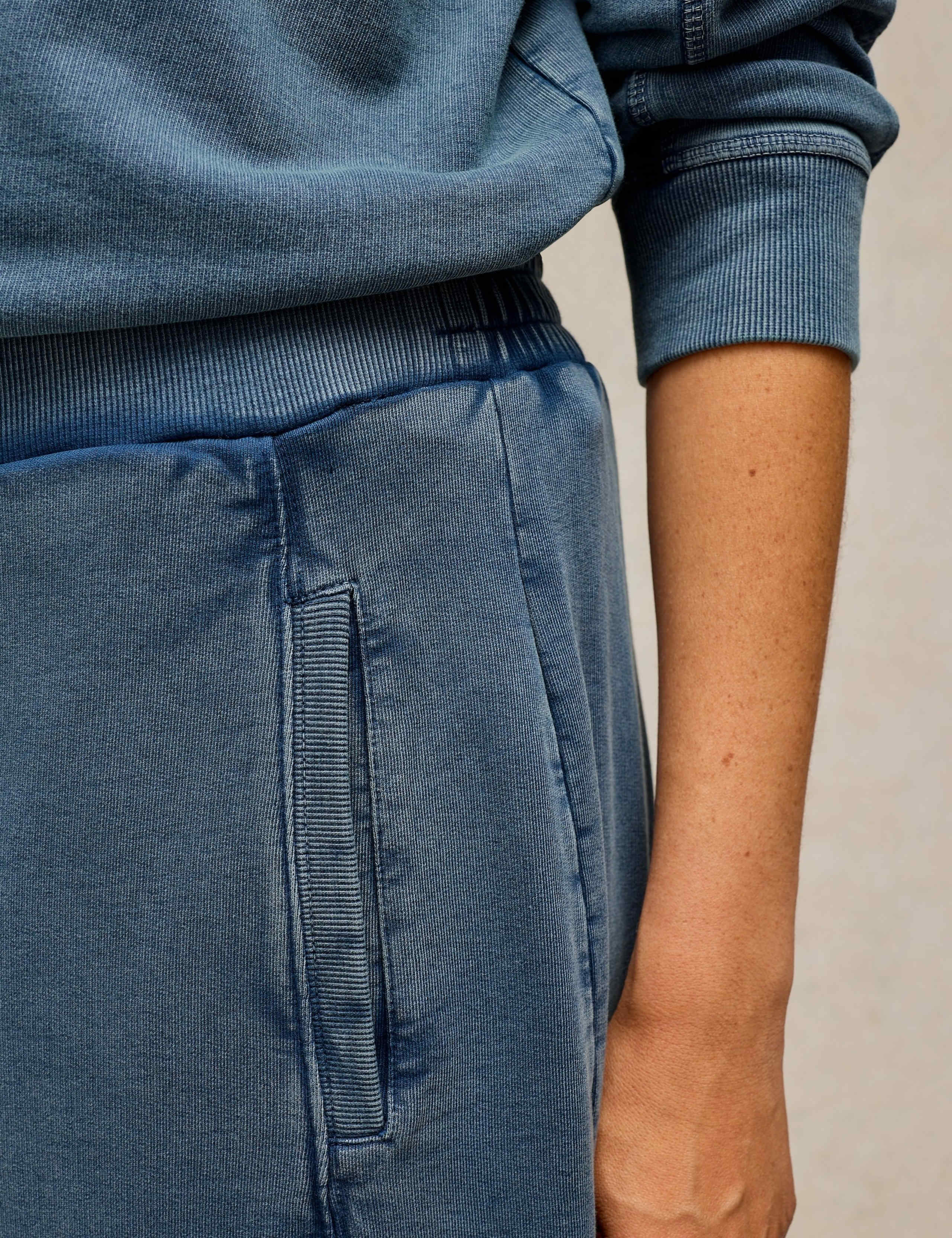 Pure Cotton Barrel Leg Joggers 5 of 6