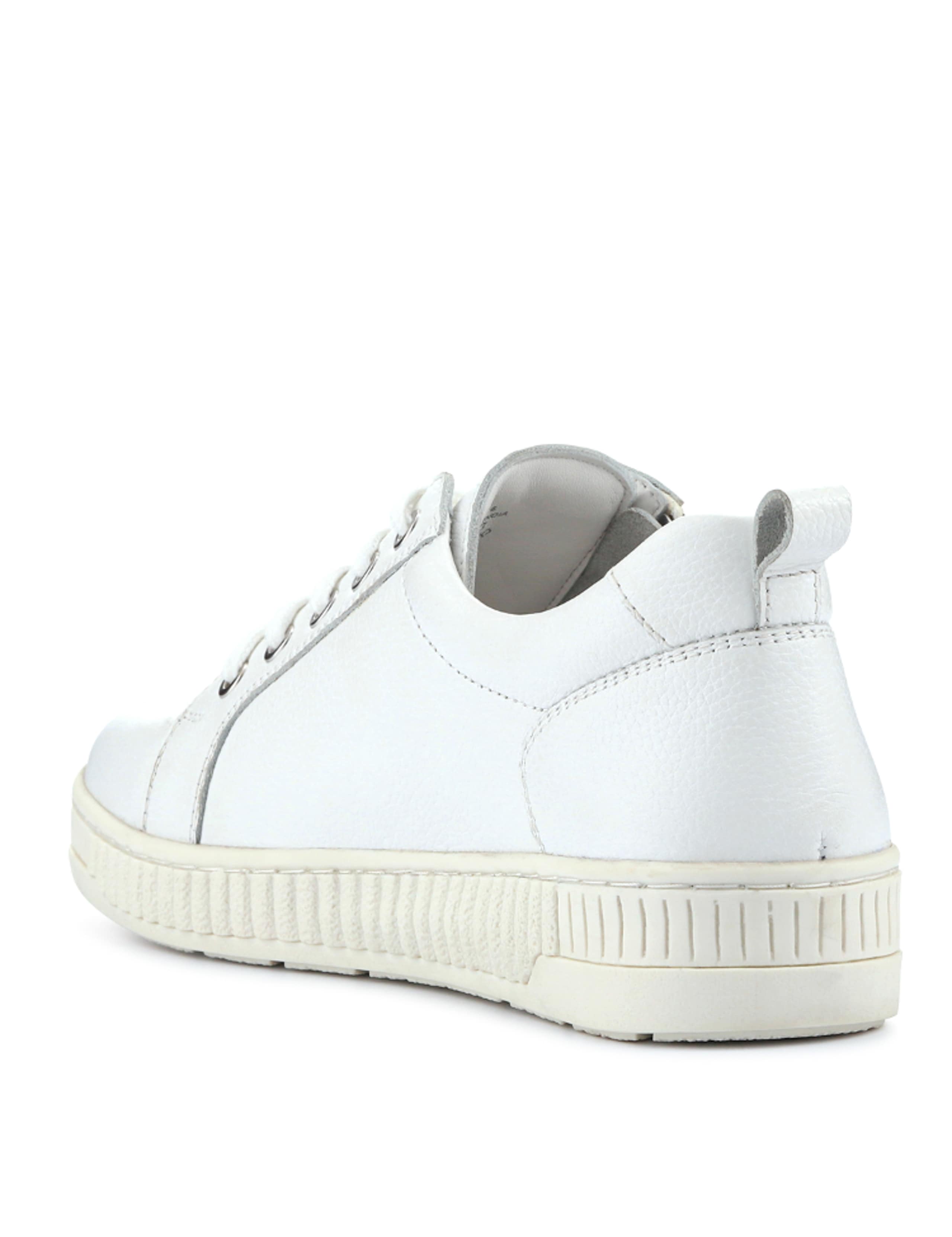 Wide Fit Leather Side Detail Trainers 6 of 7