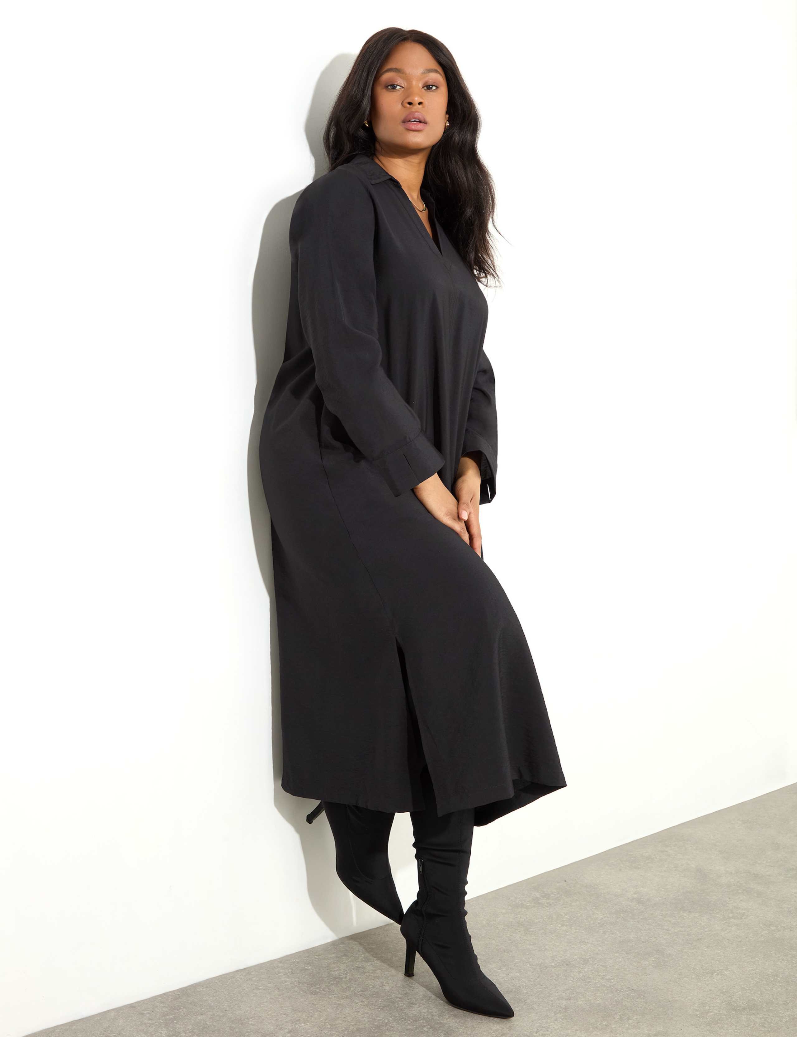 Midaxi Shirt Dress 4 of 4