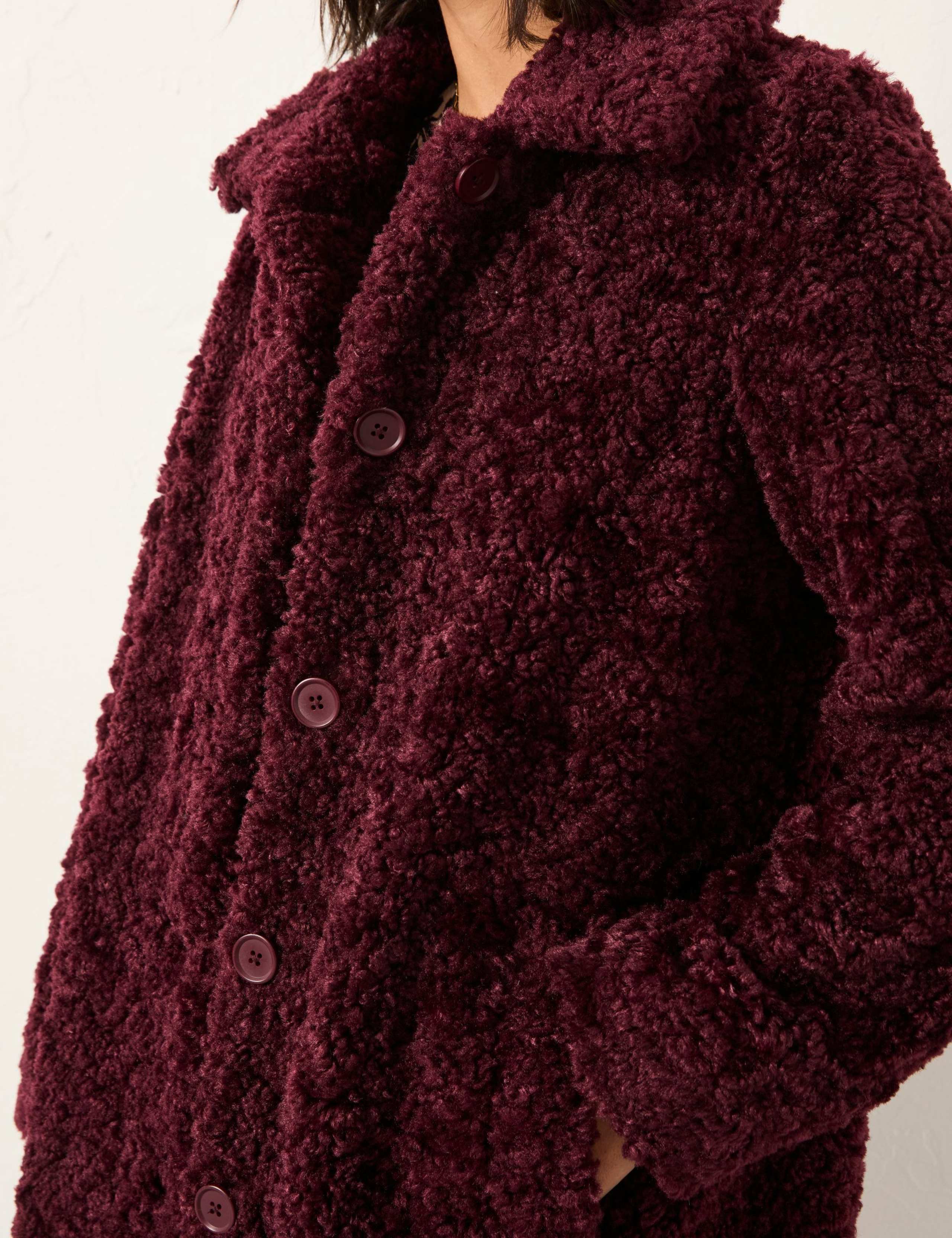 Teddy Collared Coat 5 of 5