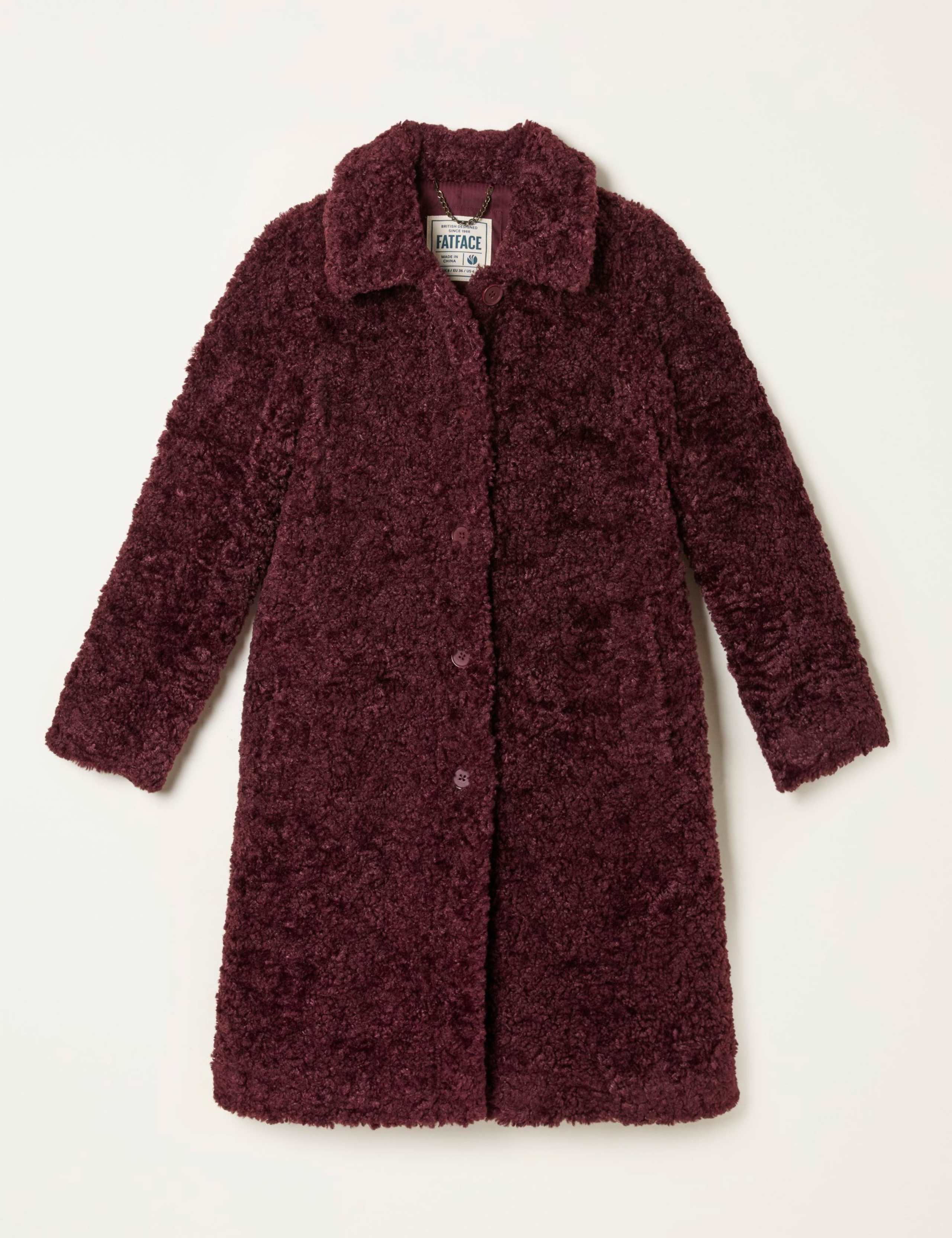 Teddy Collared Coat 2 of 5