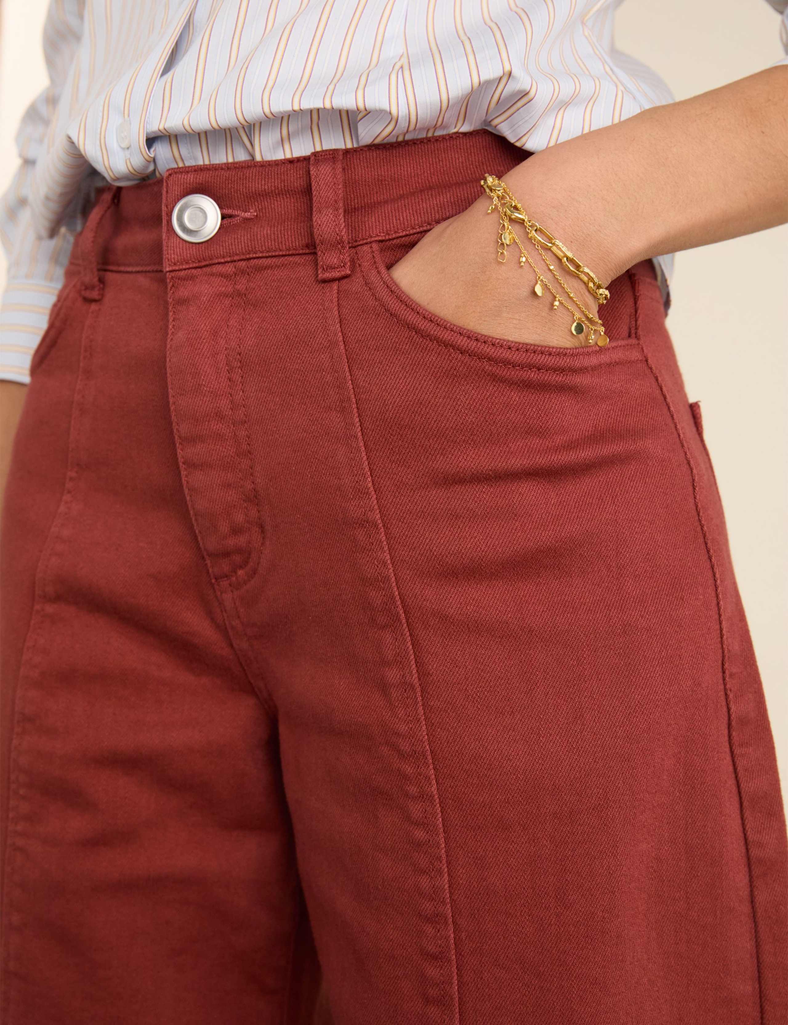 High Waisted Barrel Leg Jeans 5 of 6