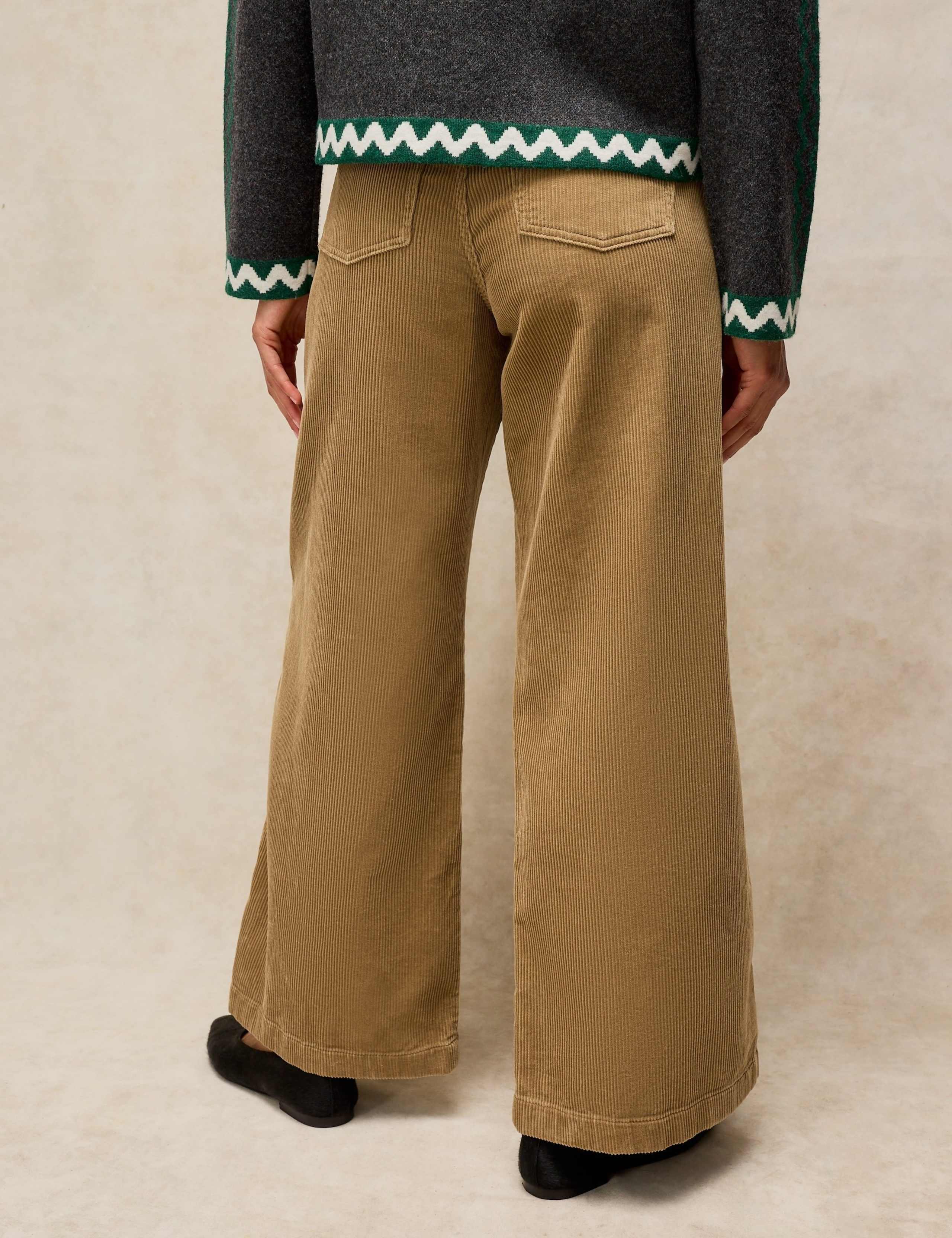 Cord Wide Leg Trousers 4 of 6
