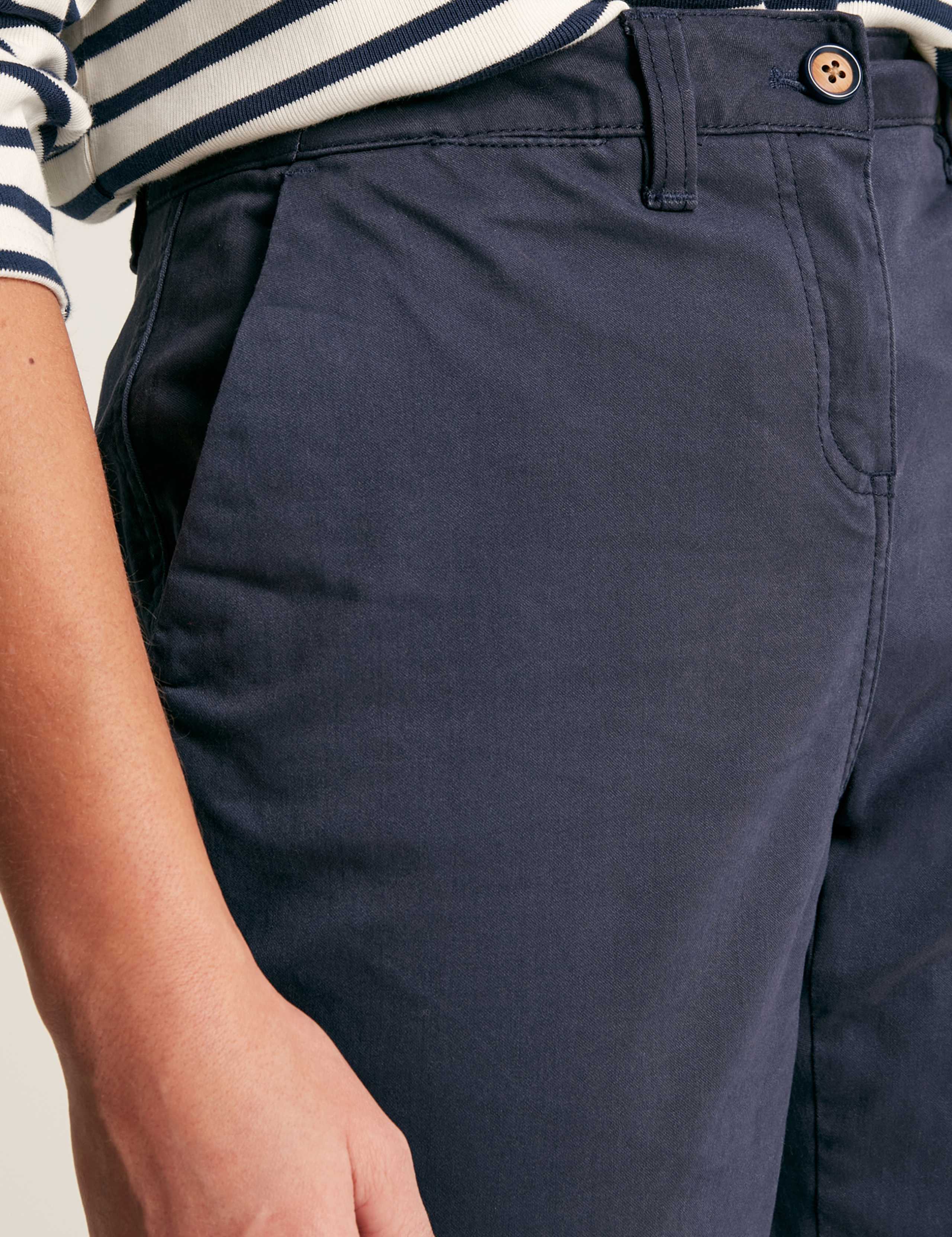 Pure Cotton Slim Fit Ankle Grazer Chinos 2 of 4