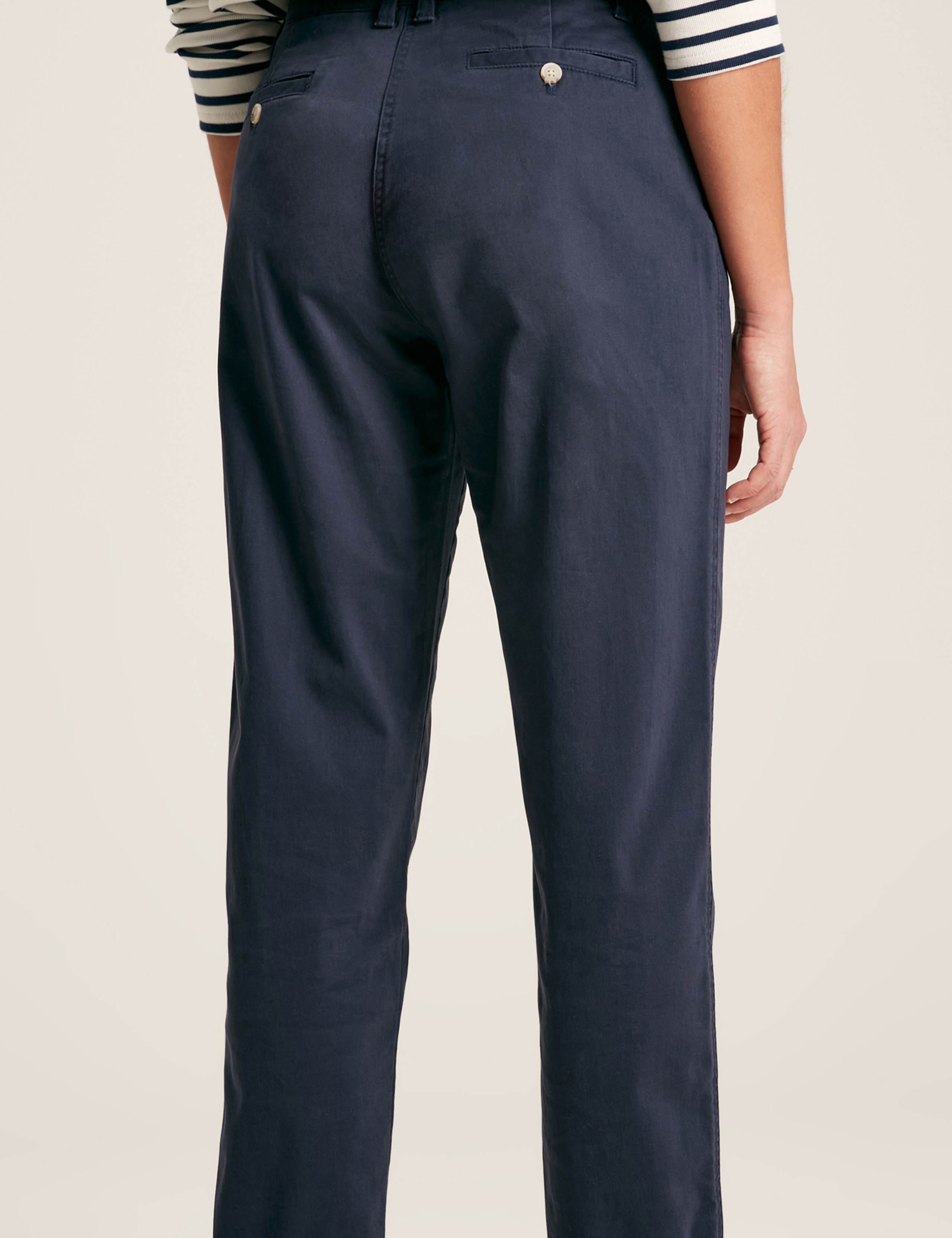 Pure Cotton Slim Fit Ankle Grazer Chinos 4 of 4