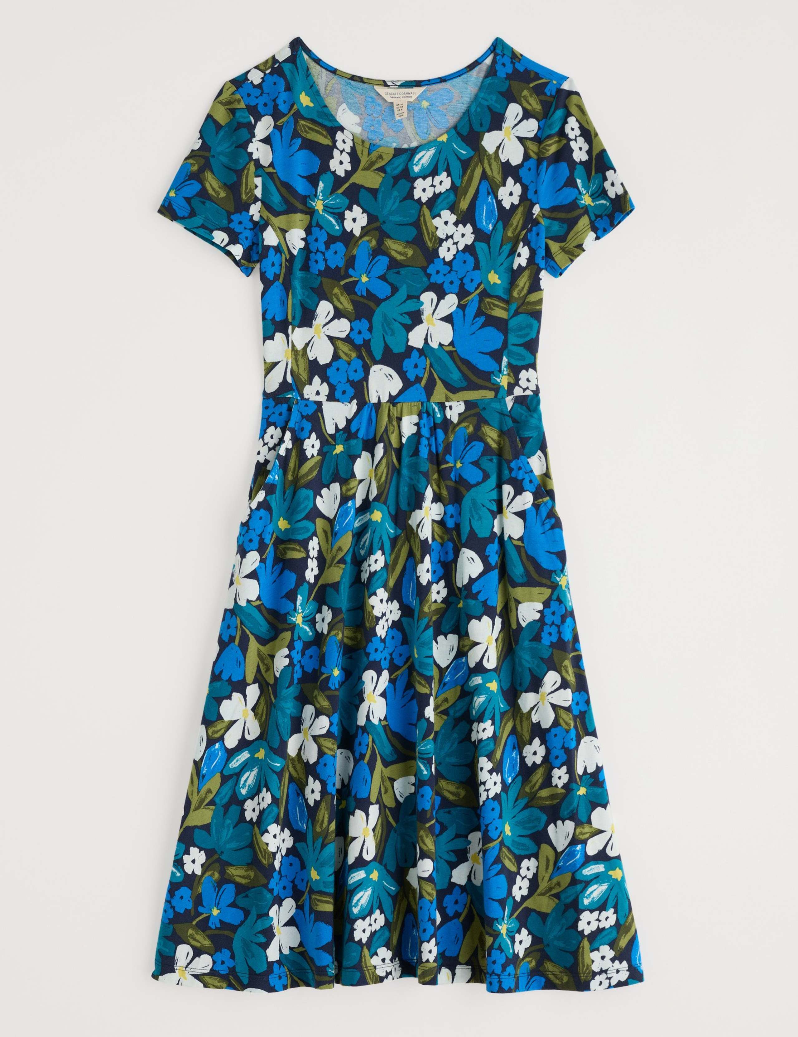 Cotton Rich Floral Skater Dress 2 of 4