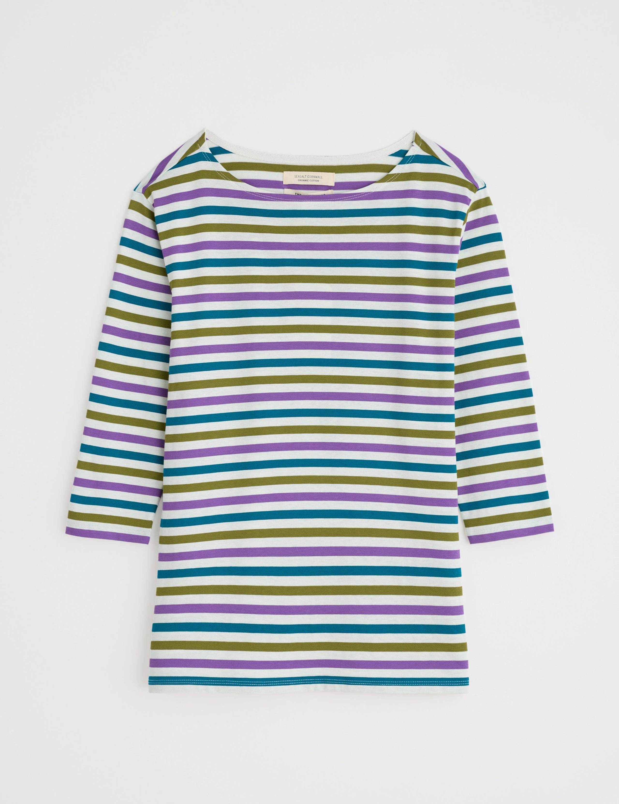 Pure Cotton Striped Slim Fit Top 2 of 5