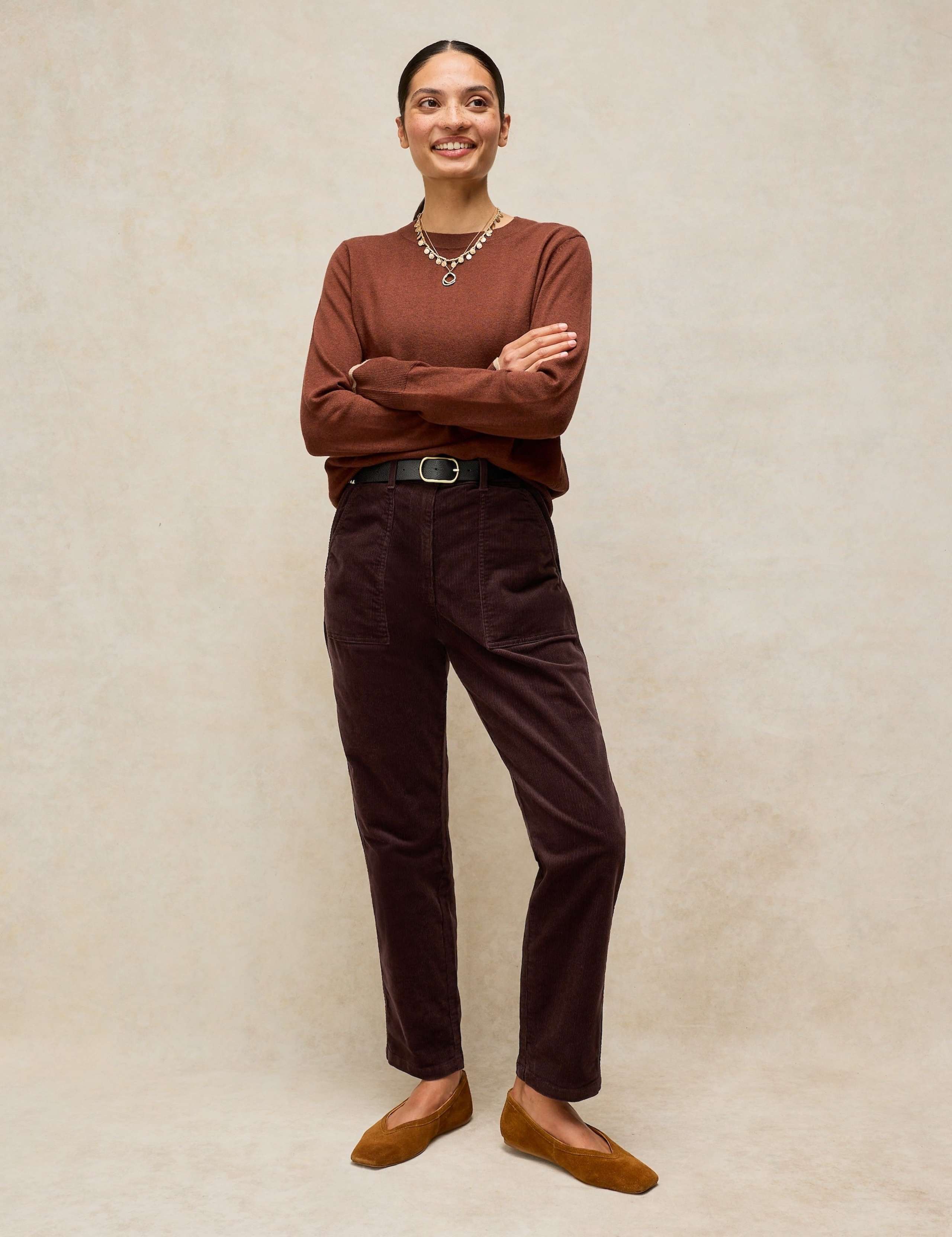 Cord Tapered Trousers 3 of 6