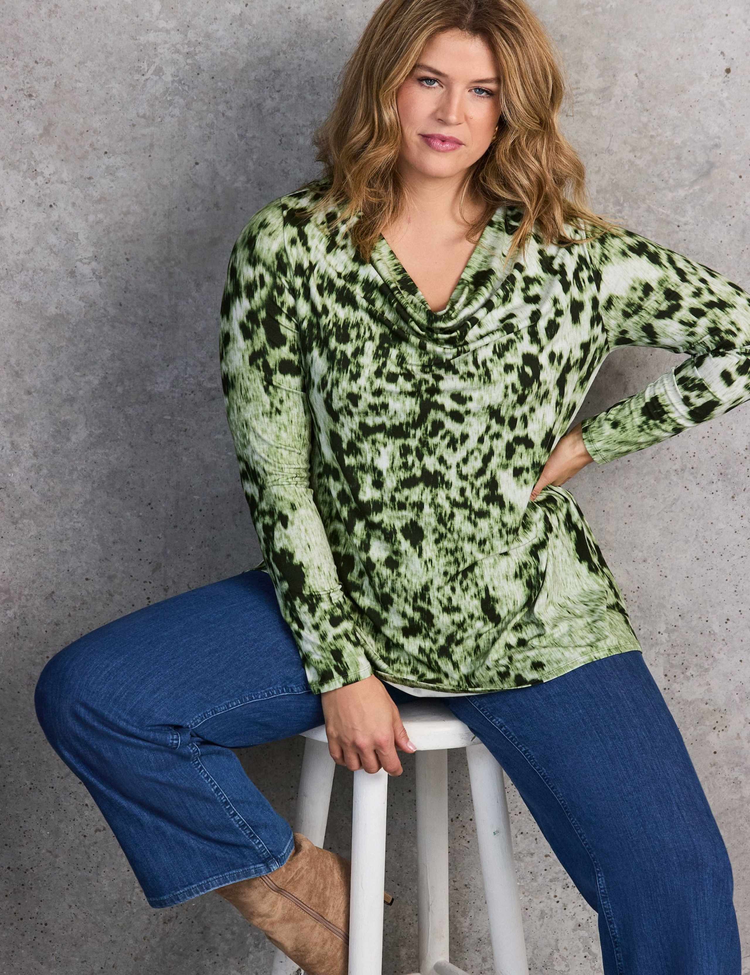 Jersey Animal Print Tunic 2 of 4