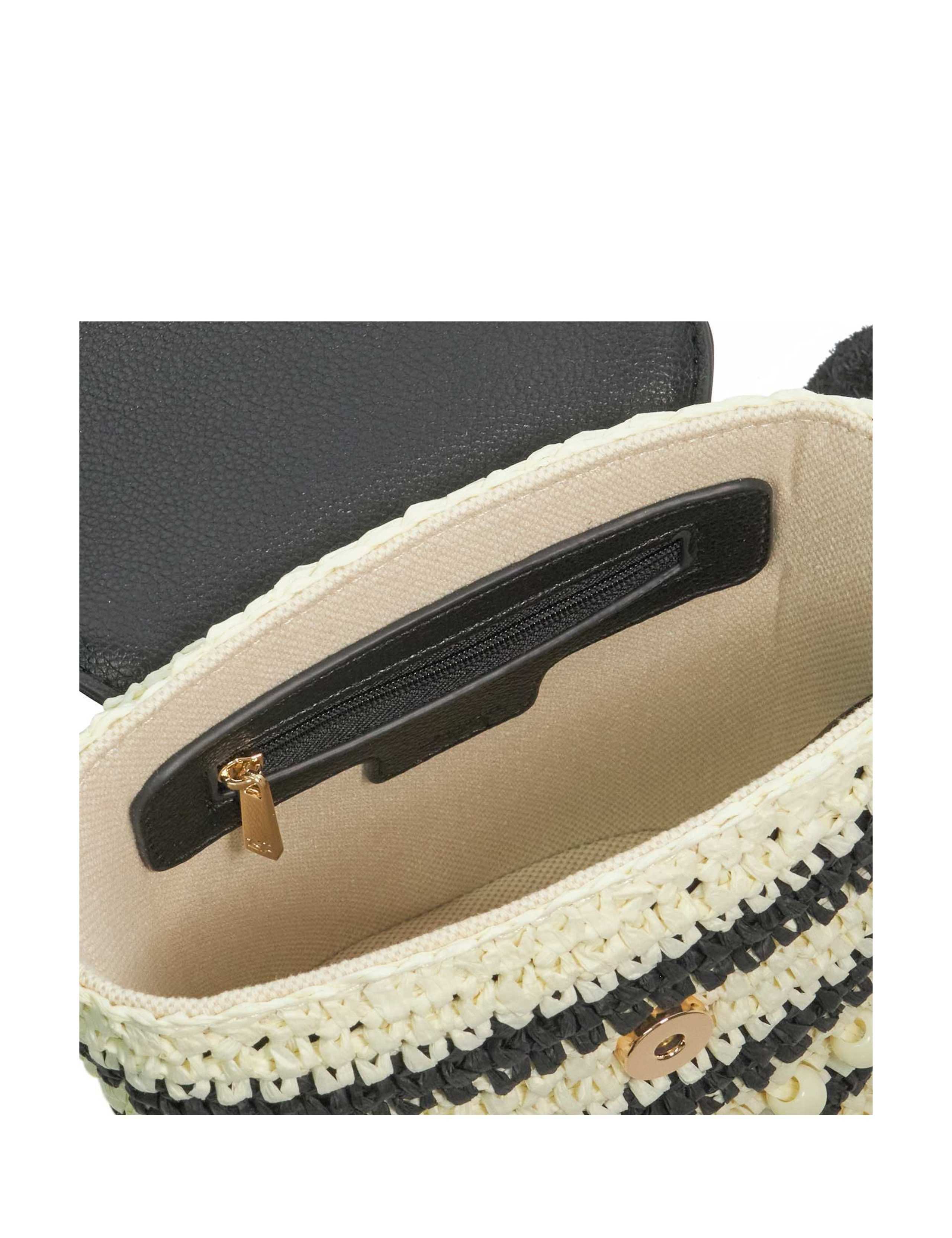 Straw Striped Cross Body Bag 5 of 5